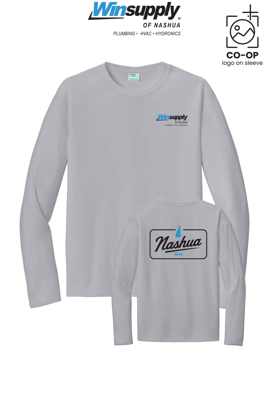 Port & Co™ Performance UPF 50 Long Sleeve - Winsupply of Nashua