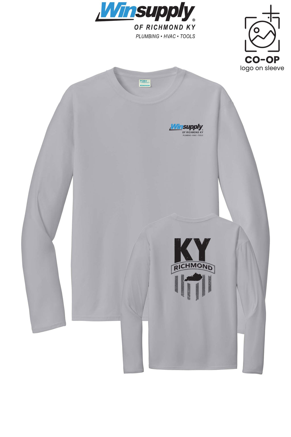 Port & Co™ Performance UPF 50 Long Sleeve - Winsupply of Richmond KY