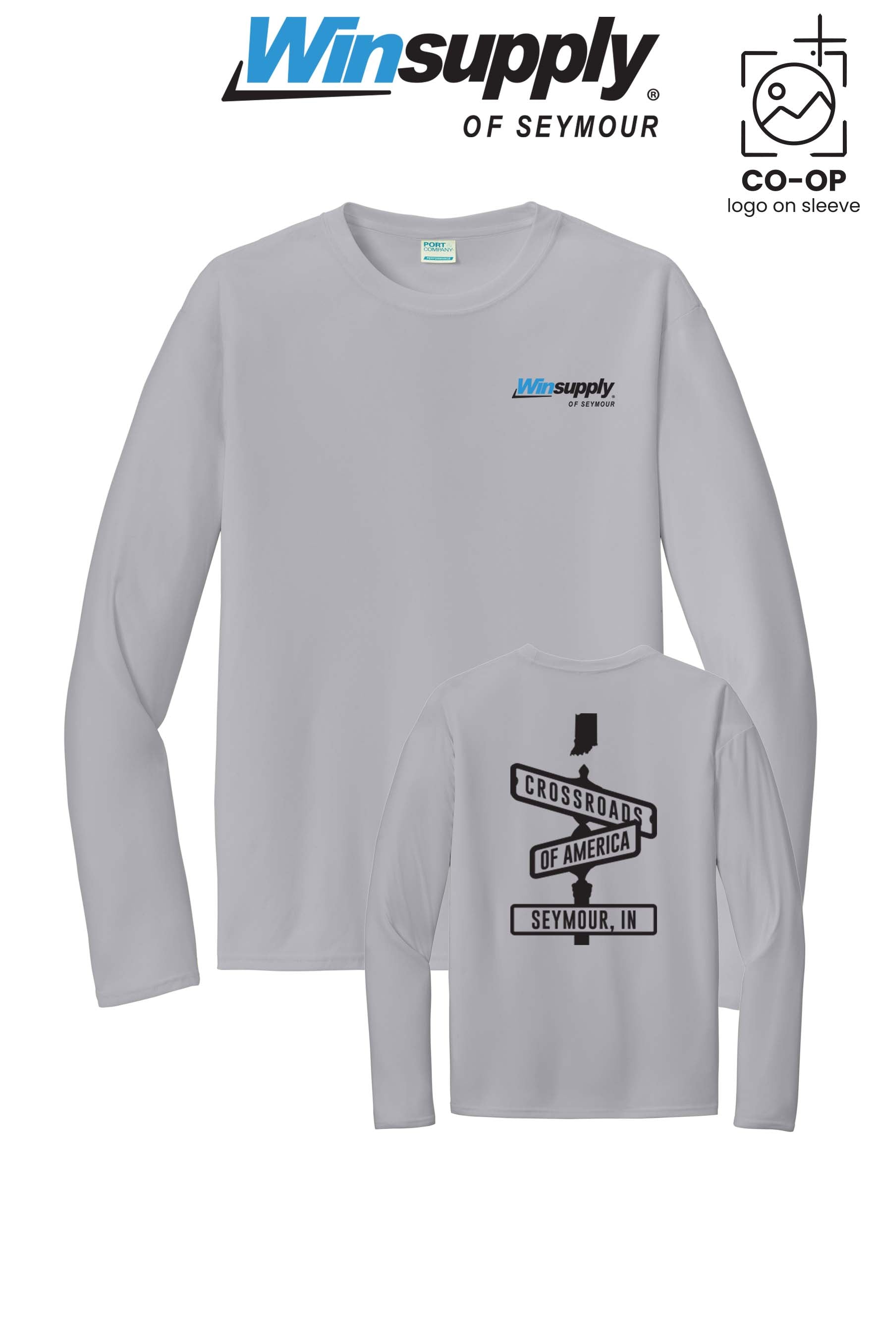 Port & Co™ Performance UPF 50 Long Sleeve - Winsupply of Seymour IN