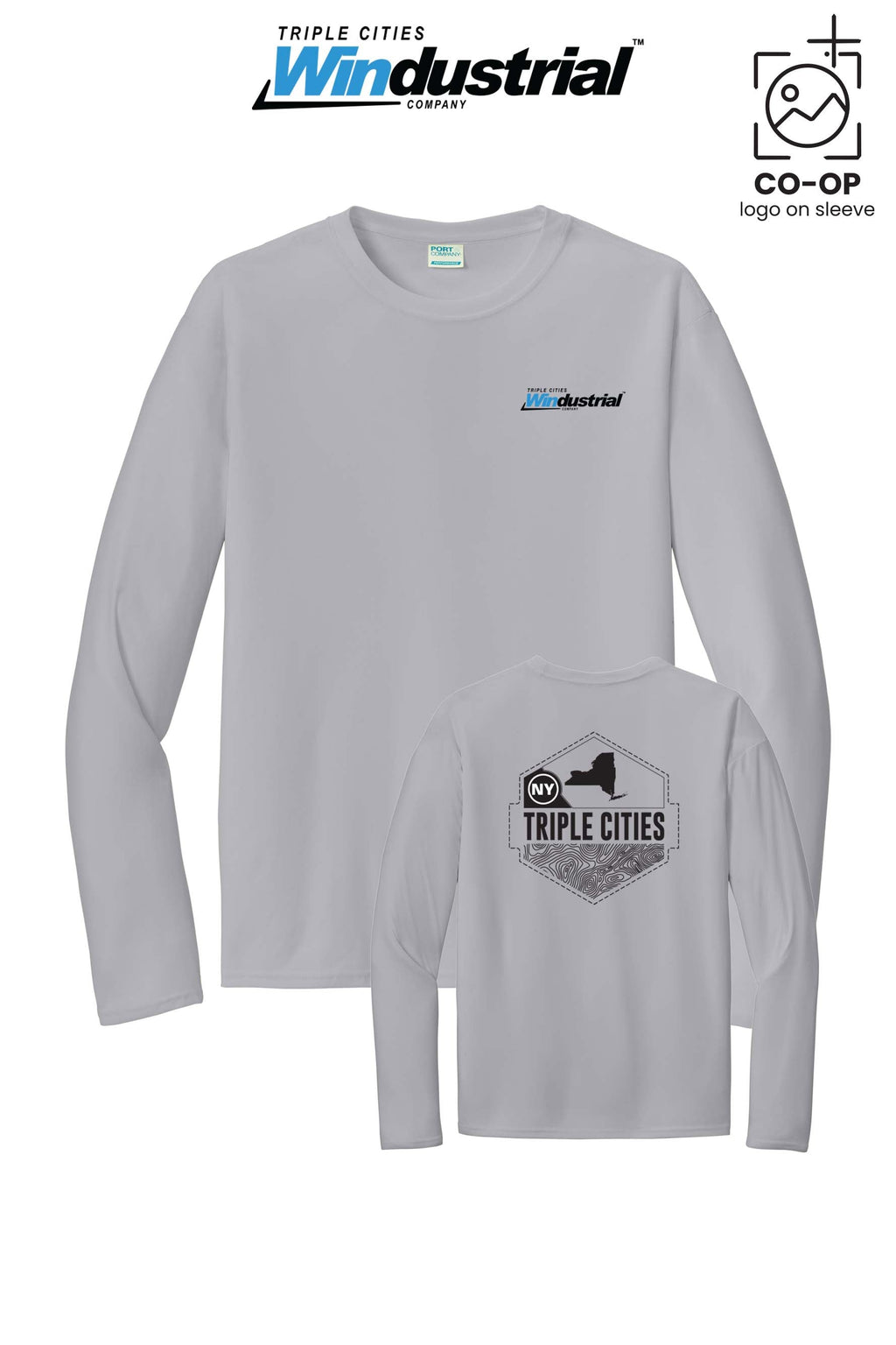 Port & Co™ Performance UPF 50 Long Sleeve - Windustrial Triple Cities