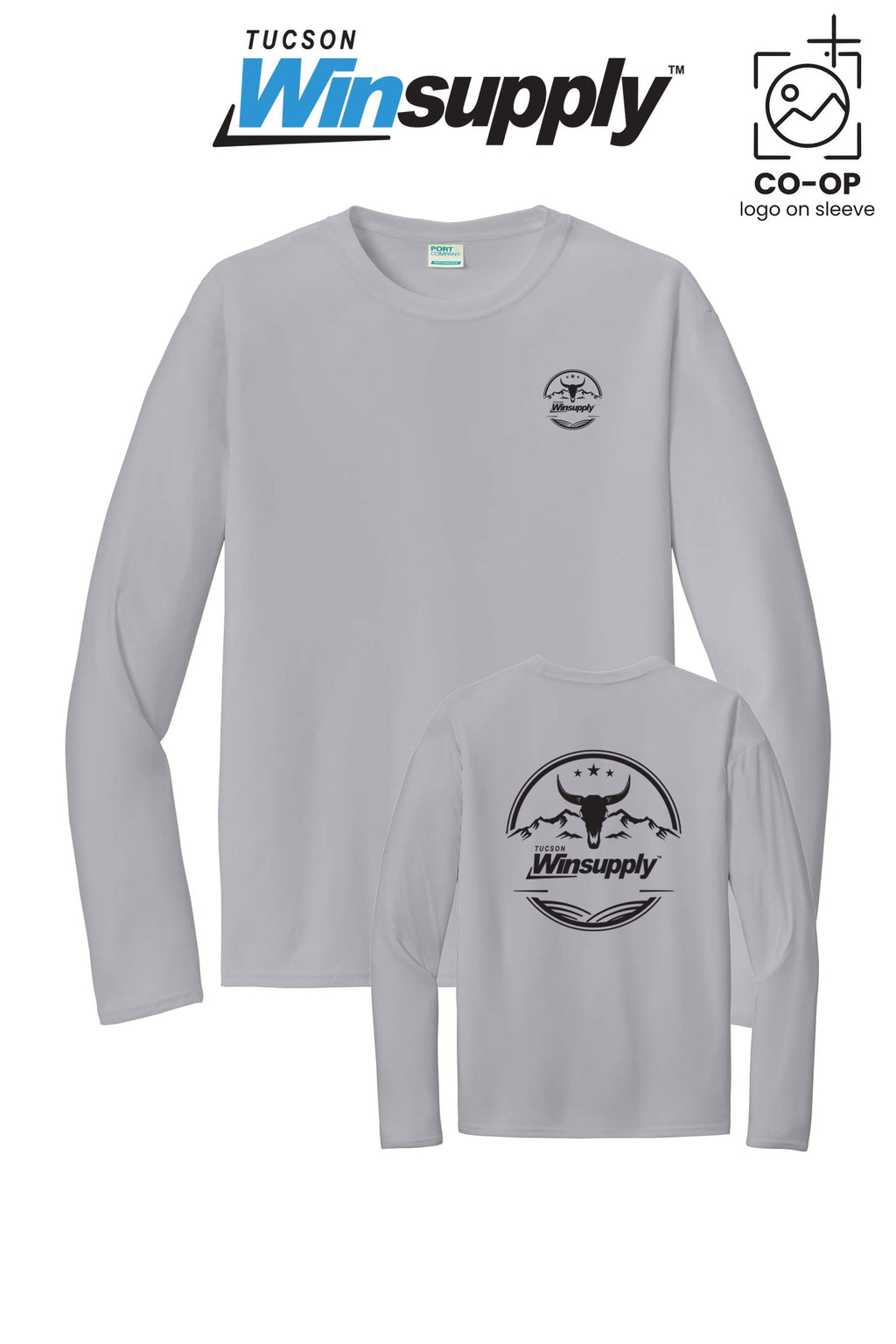 Port & Co™ Performance UPF 50 Long Sleeve - Winsupply Tucson AZ