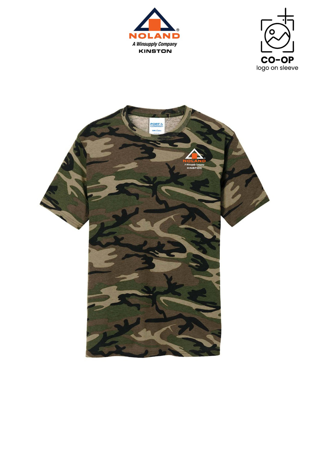 Port & Co™ Core Cotton Camo Tee - Kinston Noland