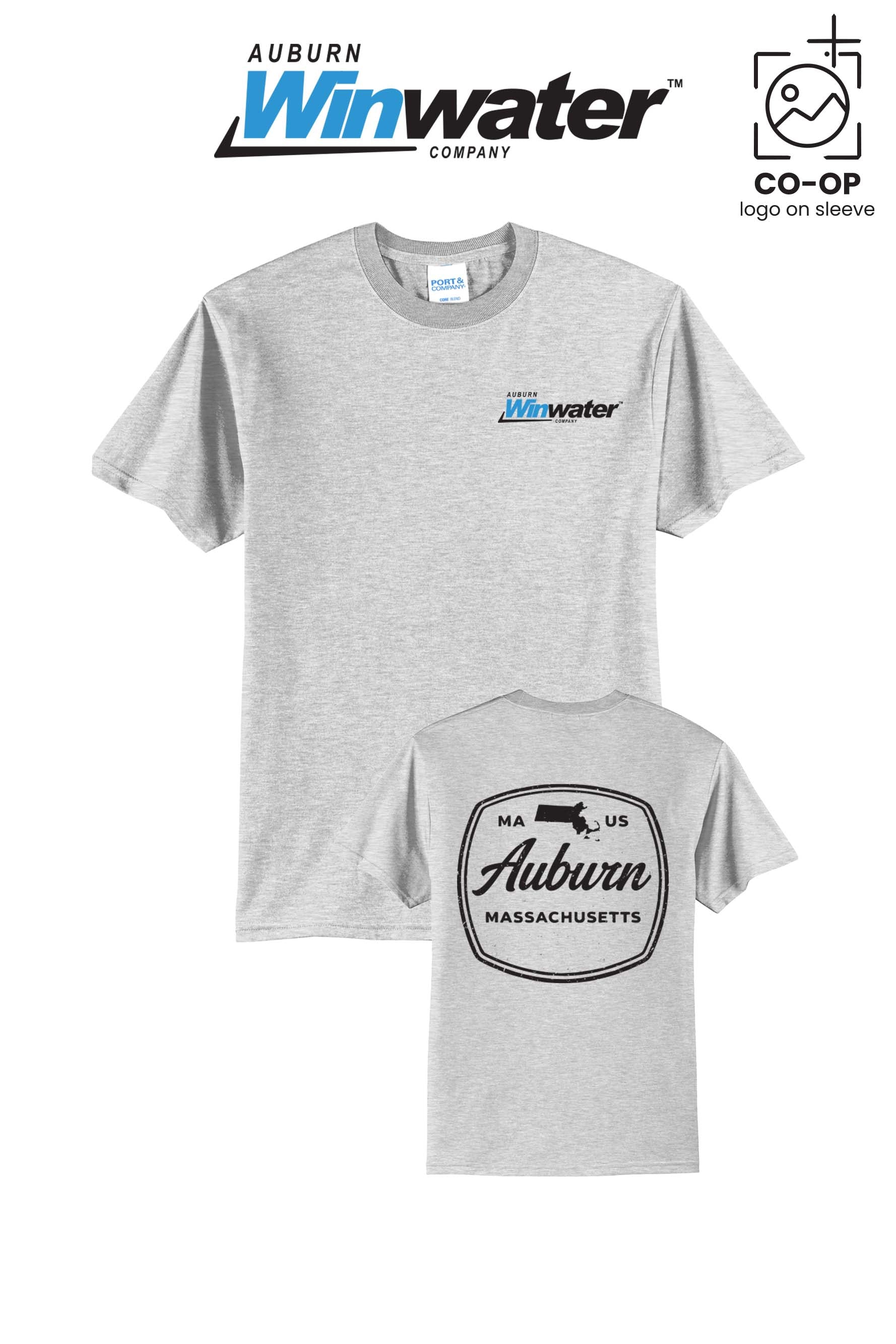 Port & Co™ Core Blend Tee - Auburn Winwater