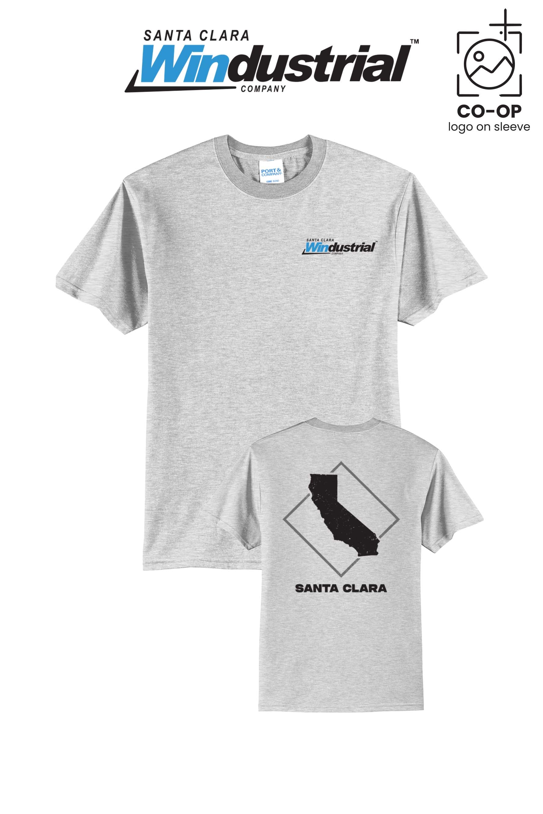Port & Co™ Core Blend Tee - Santa Clara Windustrial