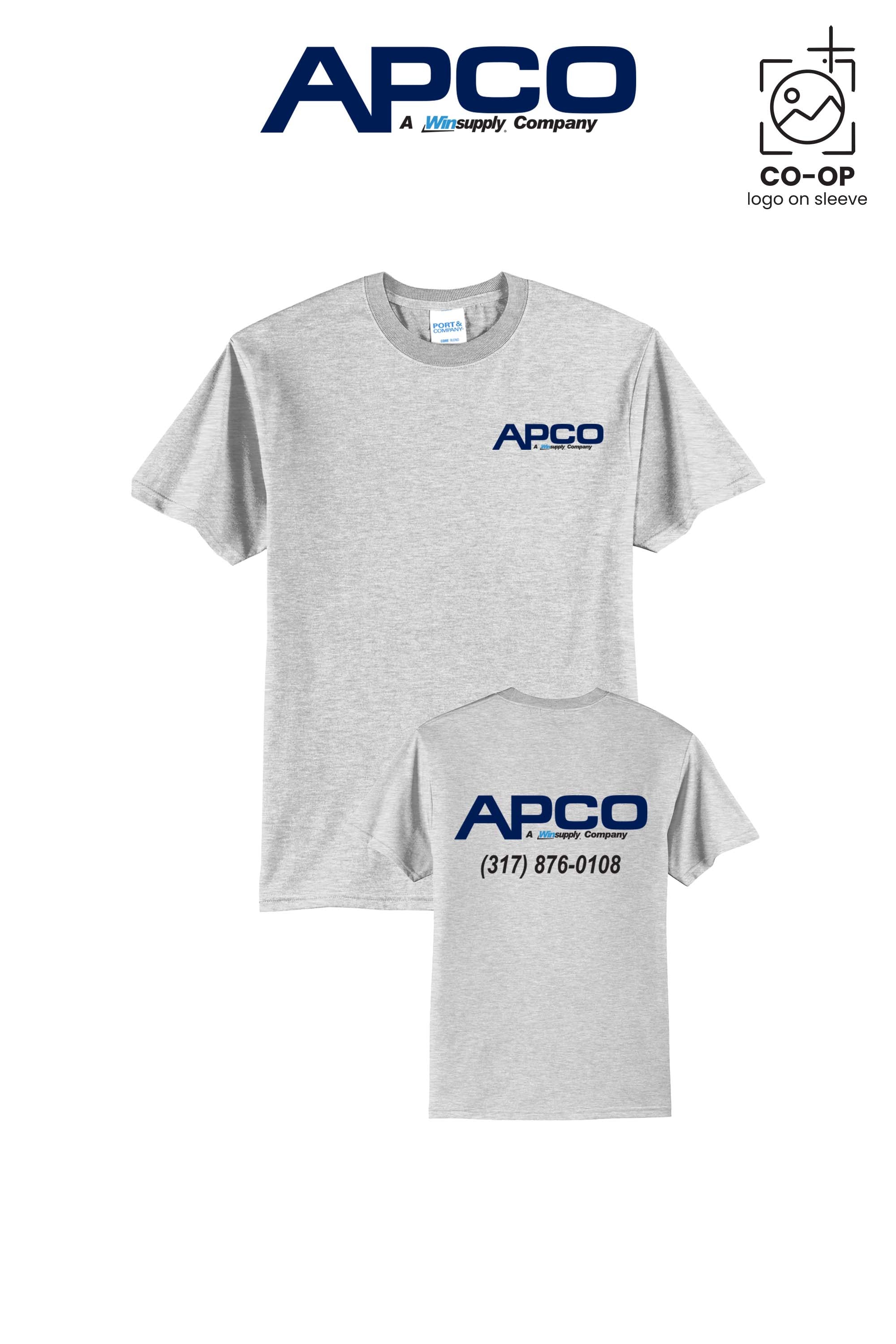 Port & Co™ Core Blend Tee - APCO Supply - Indianapolis
