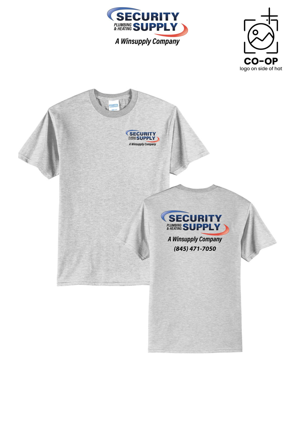 Port & Co™ Core Blend Tee - Security Plumbing & Heating Supply - Poughkeepsie, NY