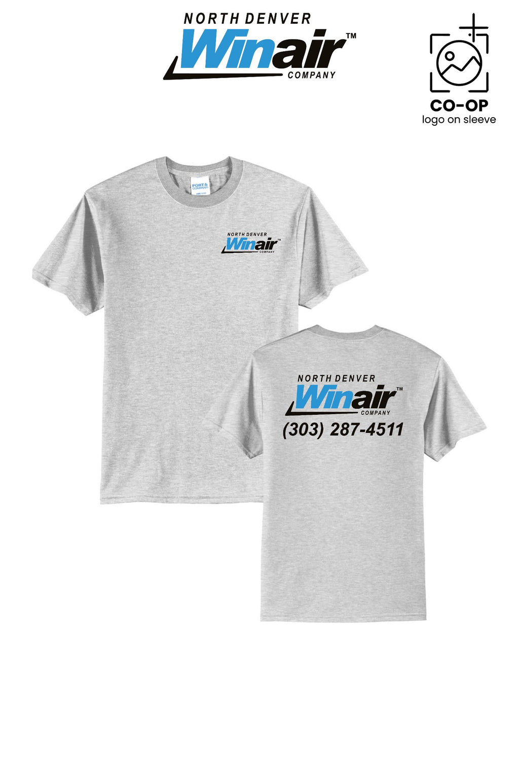 Port & Co™ Core Blend Tee - North Denver Winair