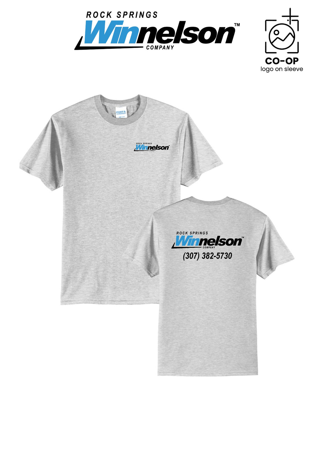 Port & Co™ Core Blend Tee - Rock Springs Winnelson