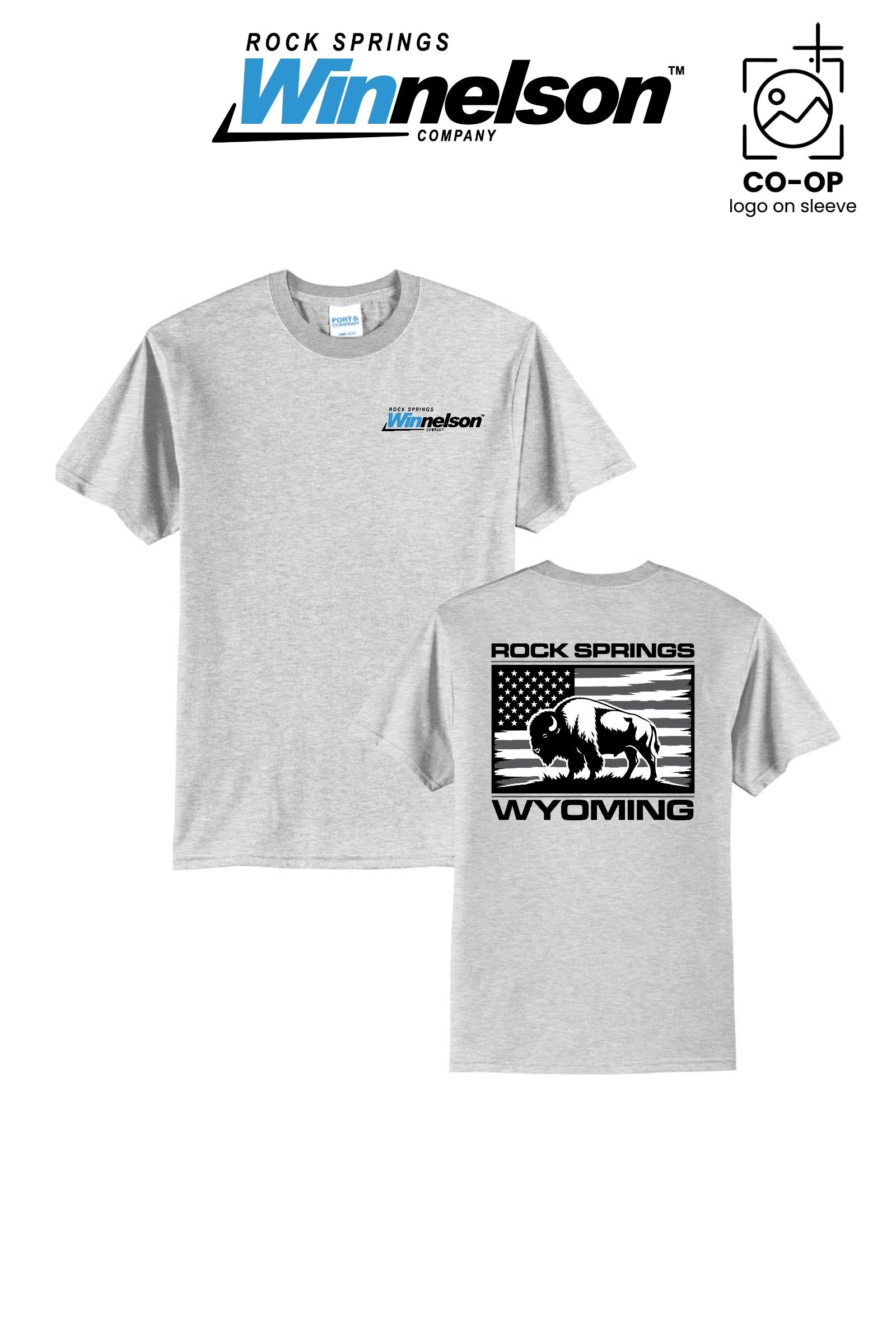 Port & Co™ Core Blend Tee - Rock Springs Winnelson