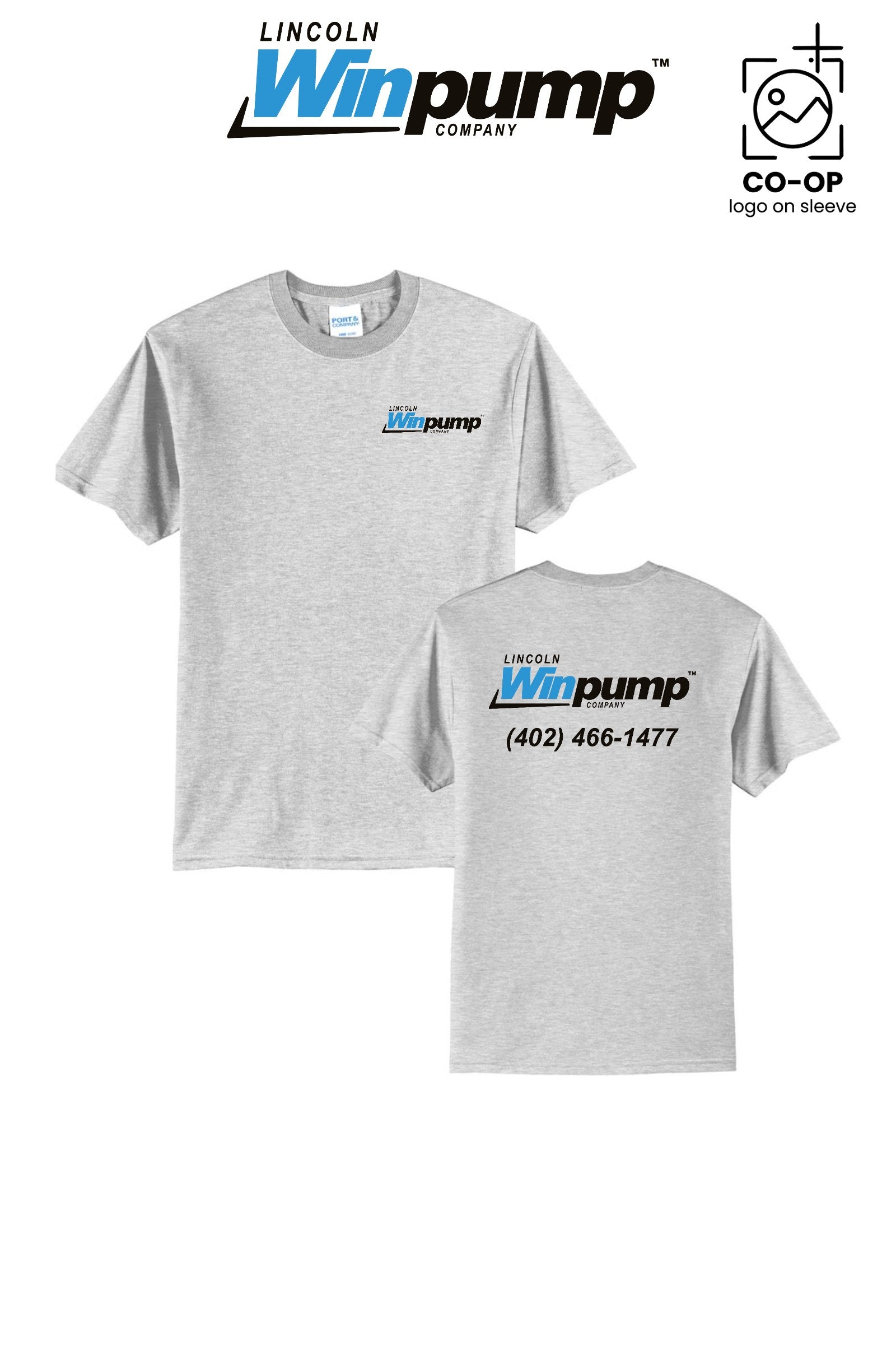 Port & Co™ Core Blend Tee - Lincoln Winpump