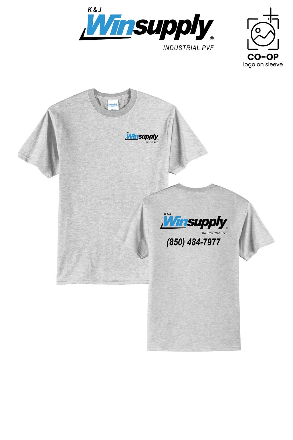 Port & Co™ Core Blend Tee - K & J Winsupply, Industrial PVF