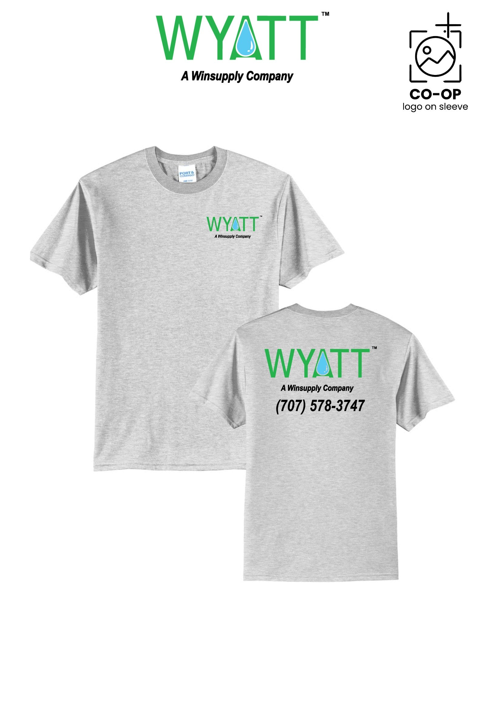 Port & Co™ Core Blend Tee - Wyatt Irrigation of Santa Rosa