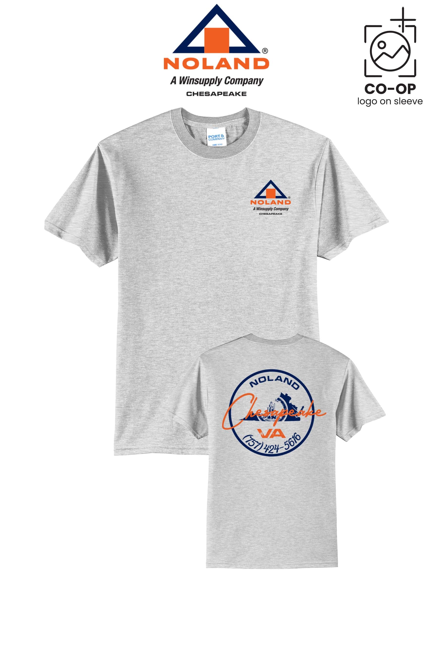 Port & Co™ Core Blend Tee - Noland Company Chesapeake