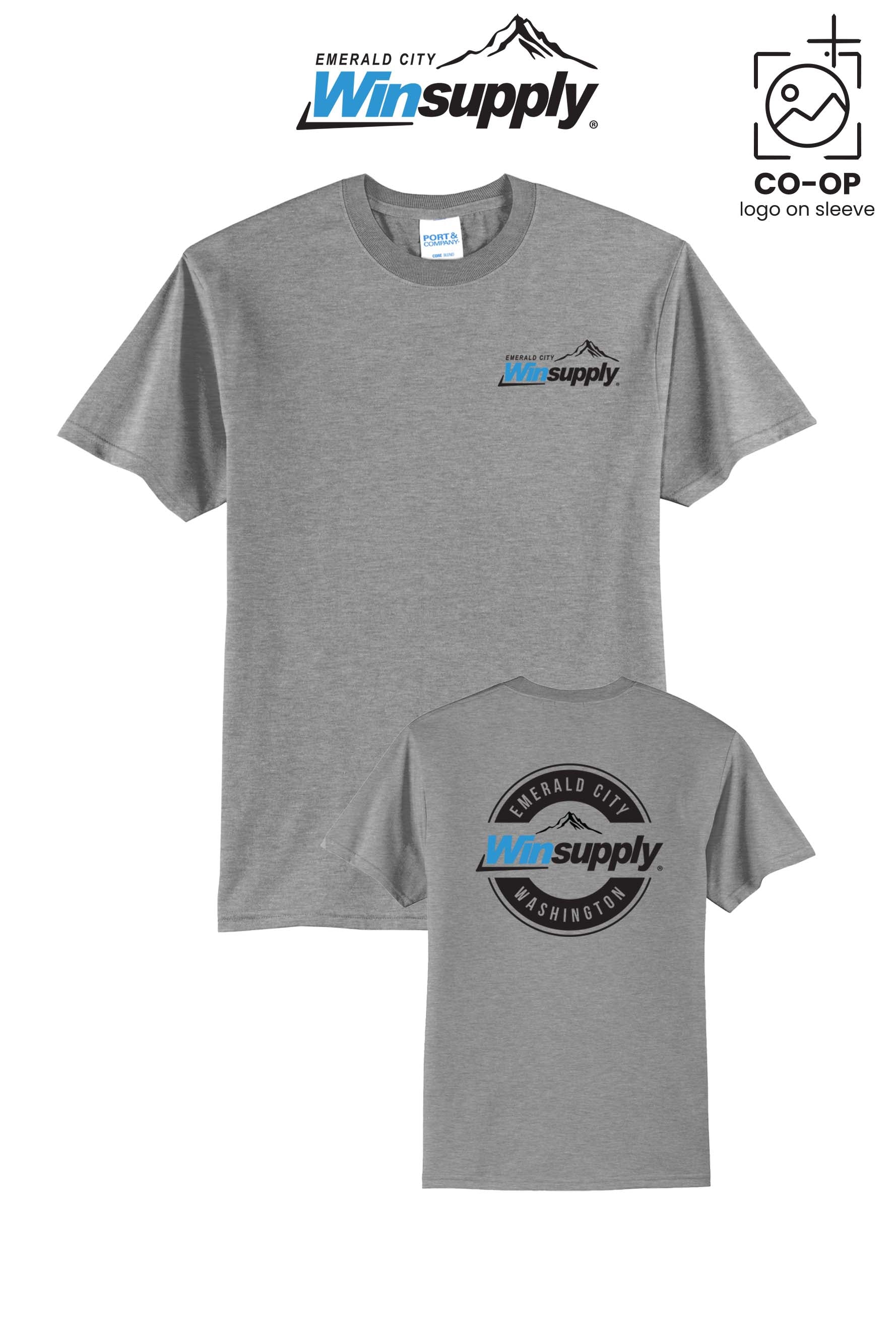 Port & Co™ Core Blend Tee - Winsupply Emerald City