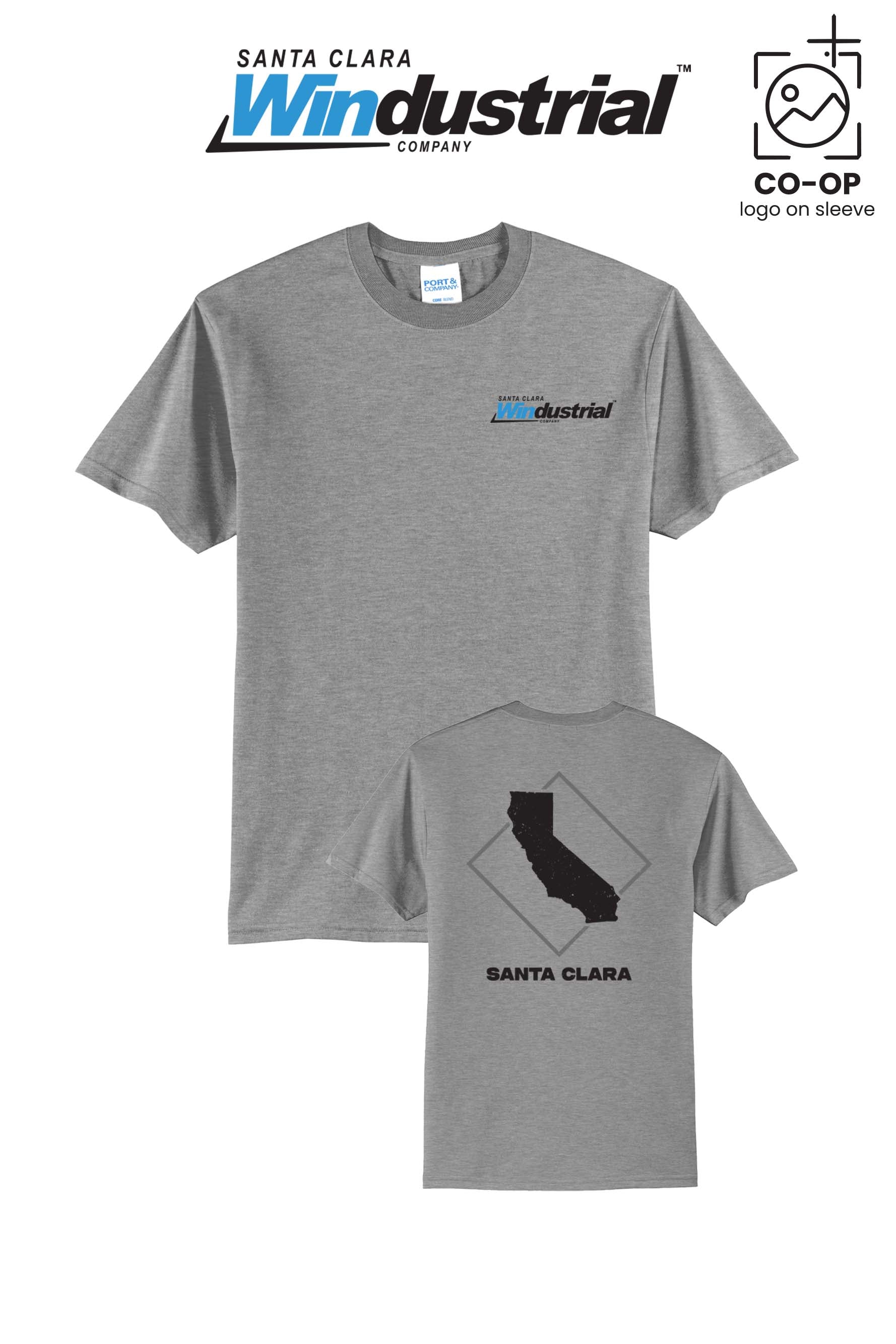 Port & Co™ Core Blend Tee - Santa Clara Windustrial