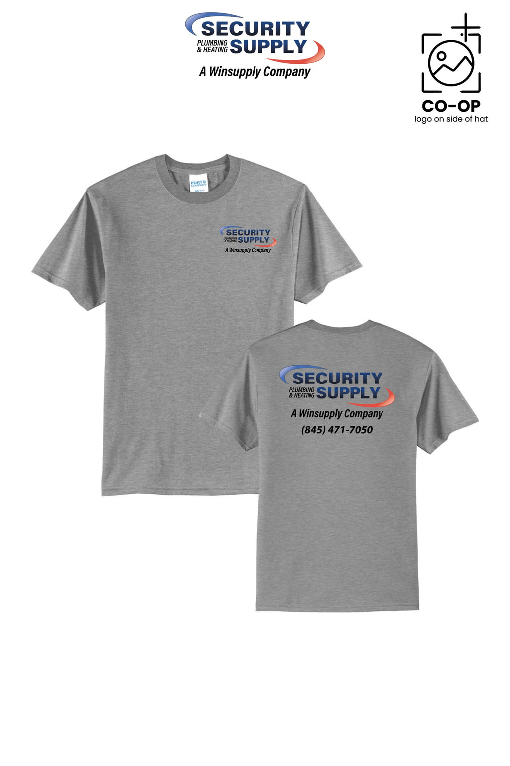 Port & Co™ Core Blend Tee - Security Plumbing & Heating Supply - Poughkeepsie, NY