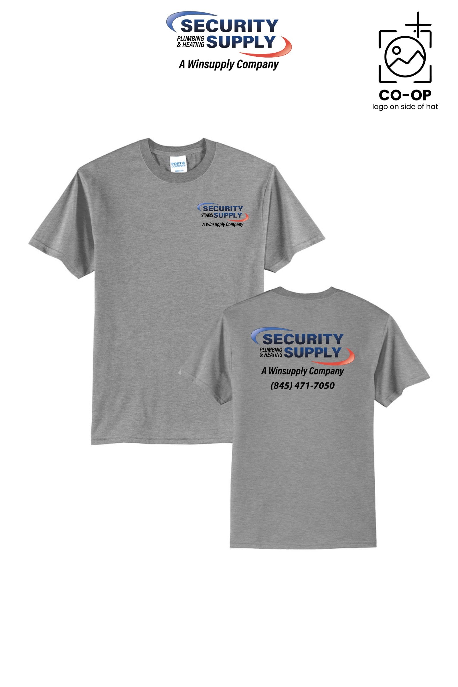 Port & Co™ Core Blend Tee - Security Plumbing & Heating Supply - Poughkeepsie, NY
