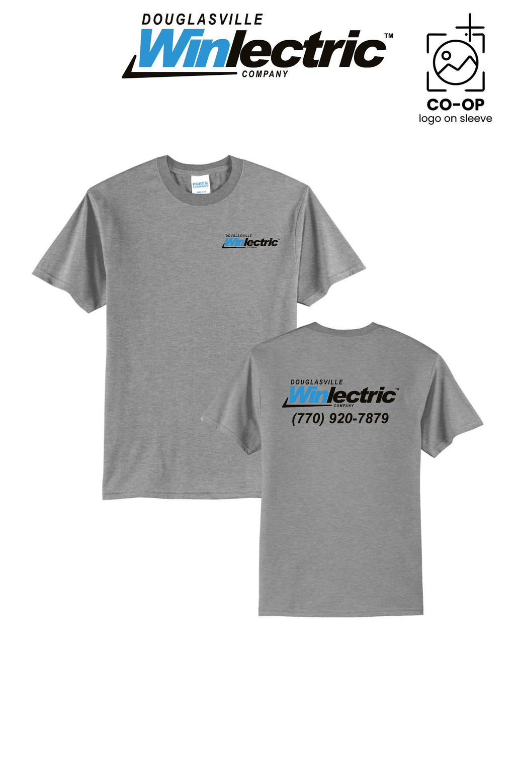 Port & Co™ Core Blend Tee - Douglasville Winlectric