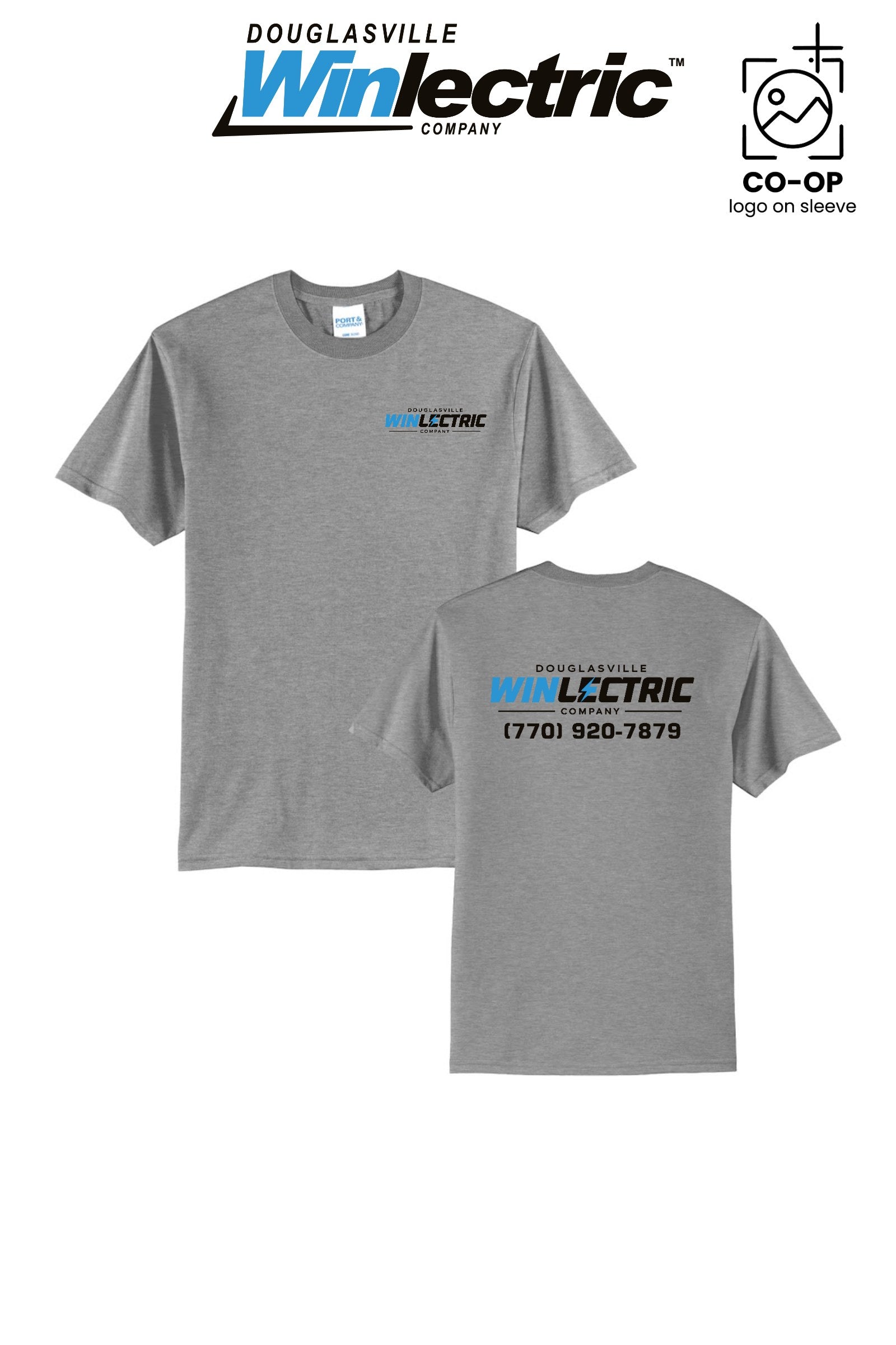 Port & Co™ Core Blend Tee - Douglasville Winlectric