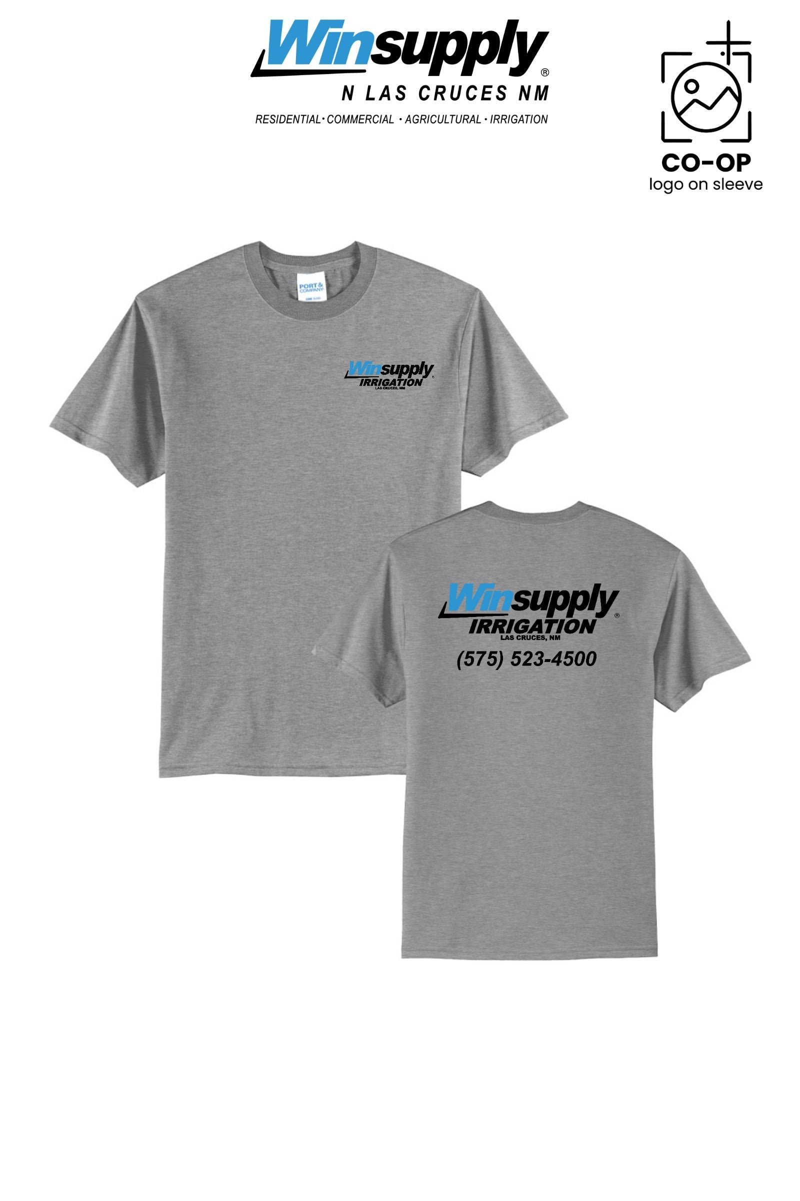 Port & Co™ Core Blend Tee - Winsupply N Las Cruces NM