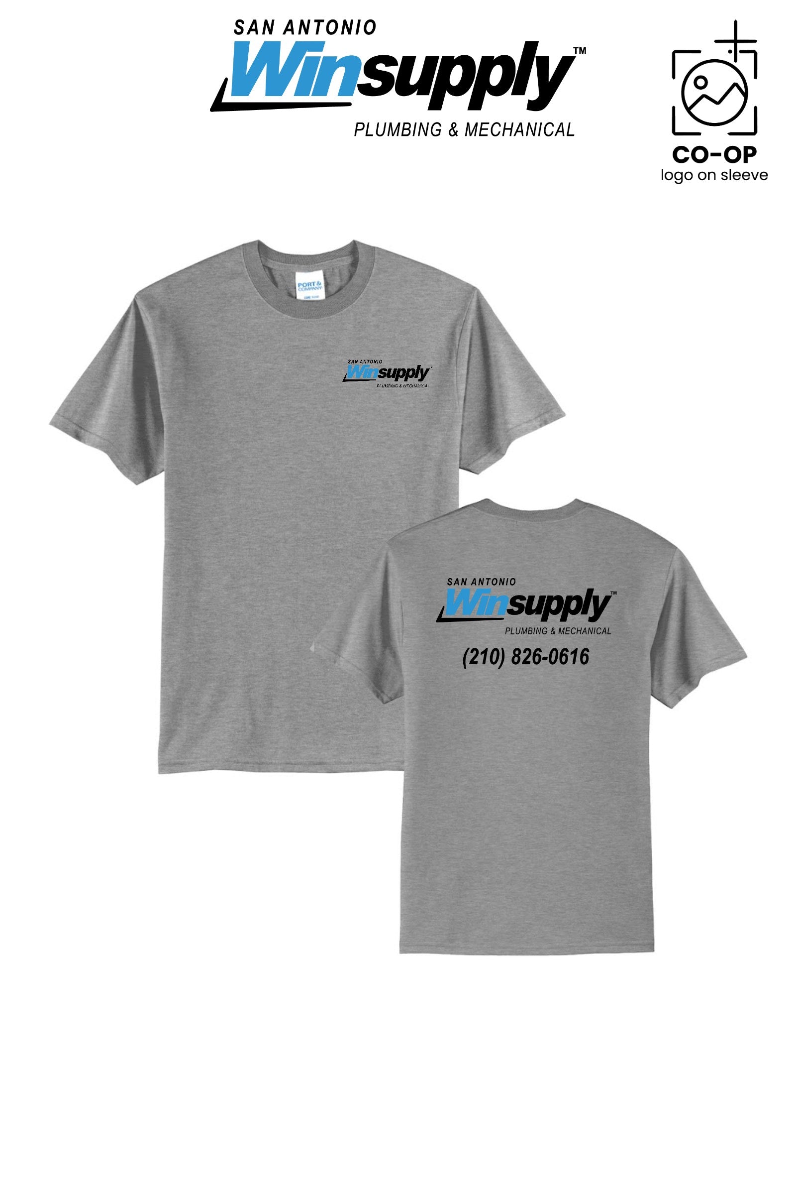 Port & Co™ Core Blend Tee - San Antonio Winsupply