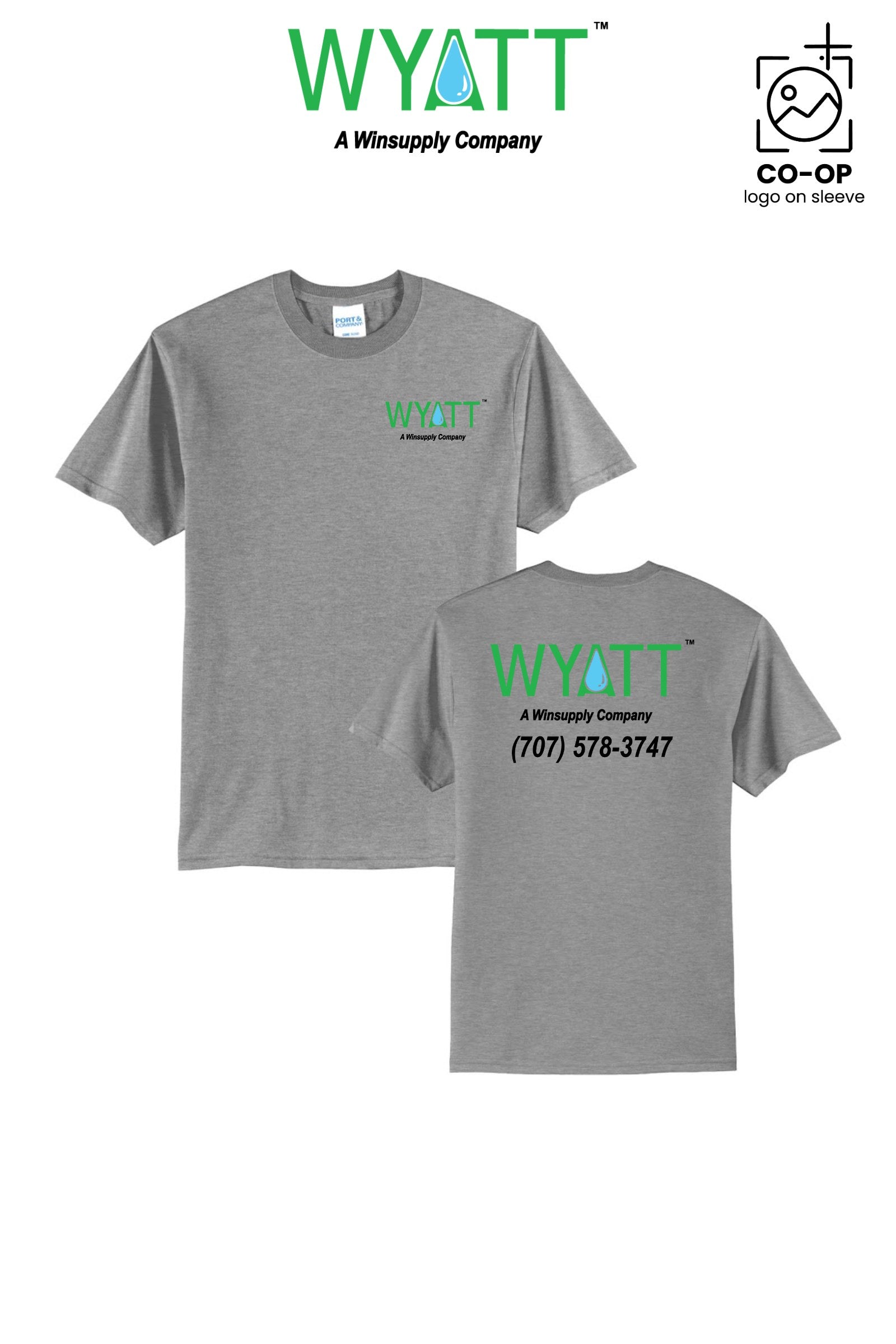 Port & Co™ Core Blend Tee - Wyatt Irrigation of Santa Rosa