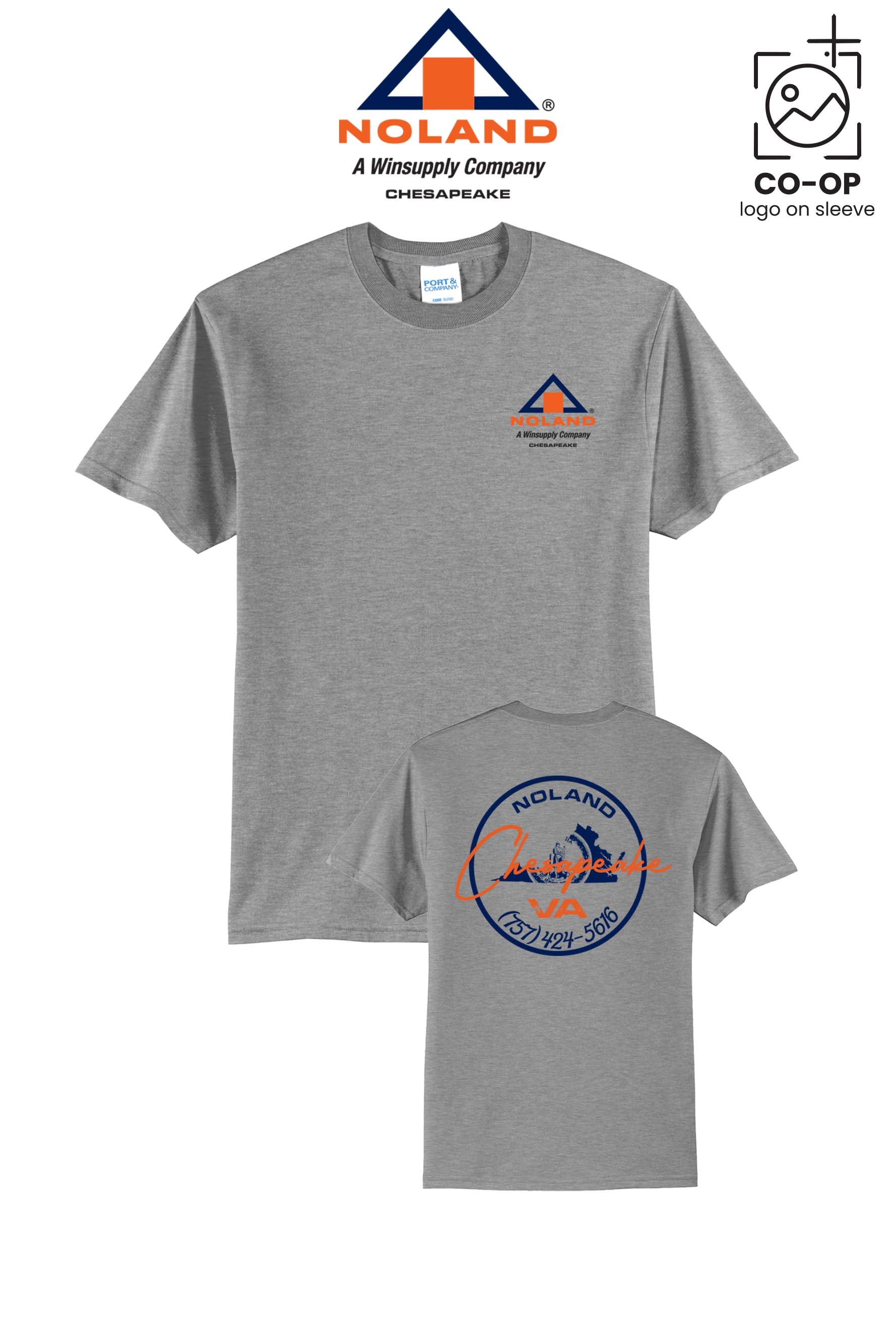 Port & Co™ Core Blend Tee - Noland Company Chesapeake