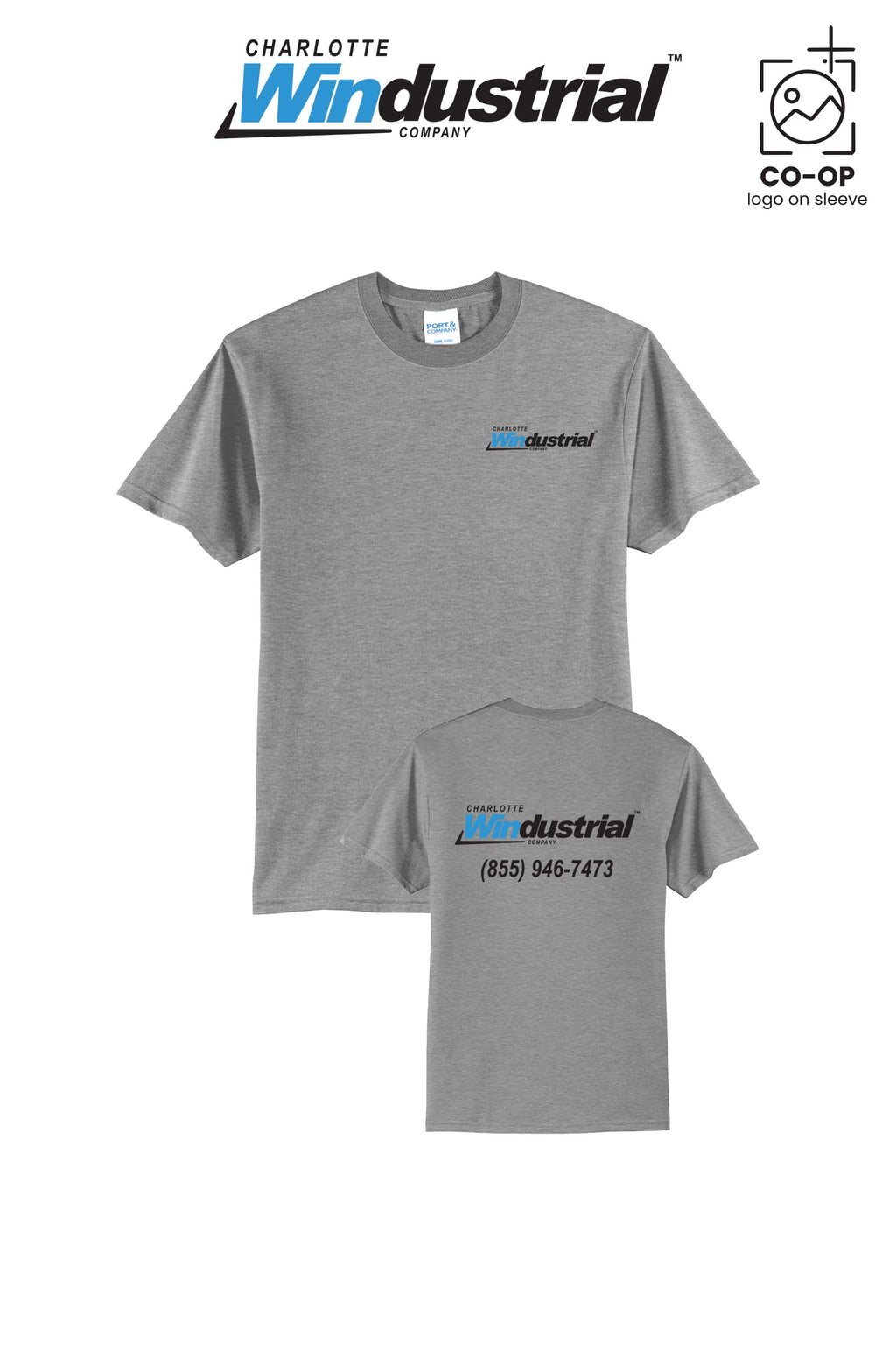 Port & Co™ Core Blend Tee - Charlotte Windustrial