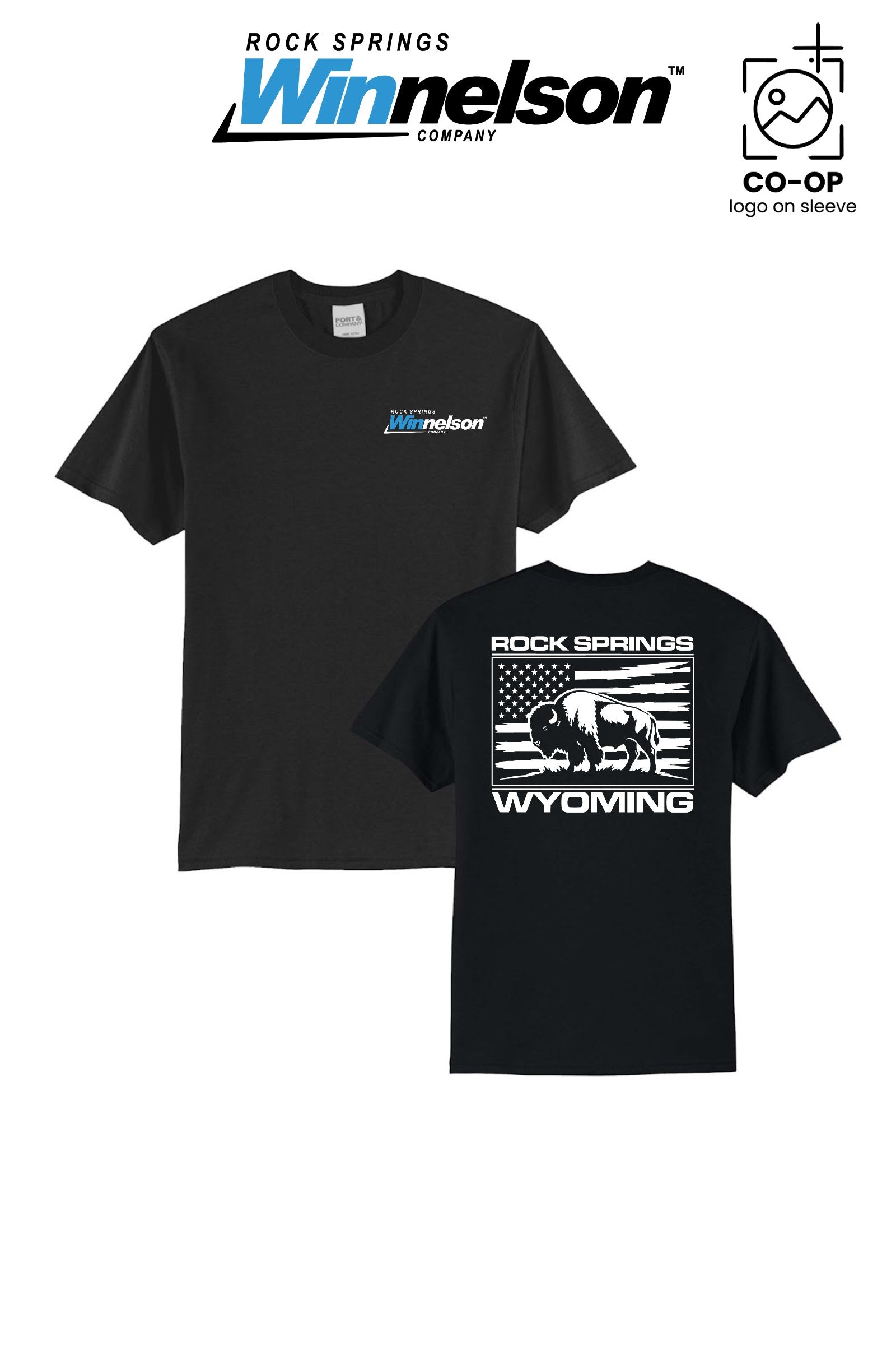 Port & Co™ Core Blend Tee - Rock Springs Winnelson