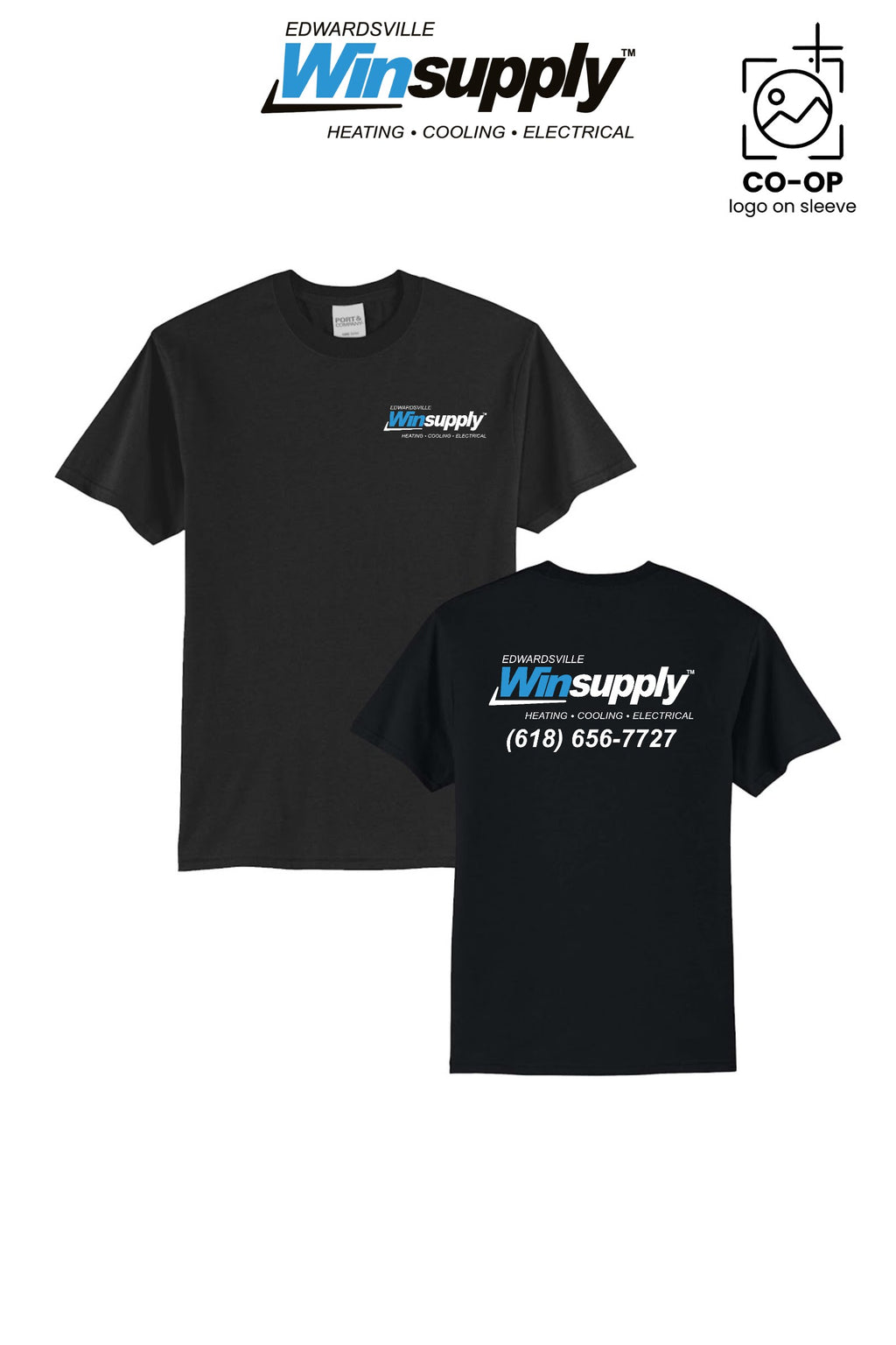 Port & Co™ Core Blend Tee - Edwardsville Winsupply
