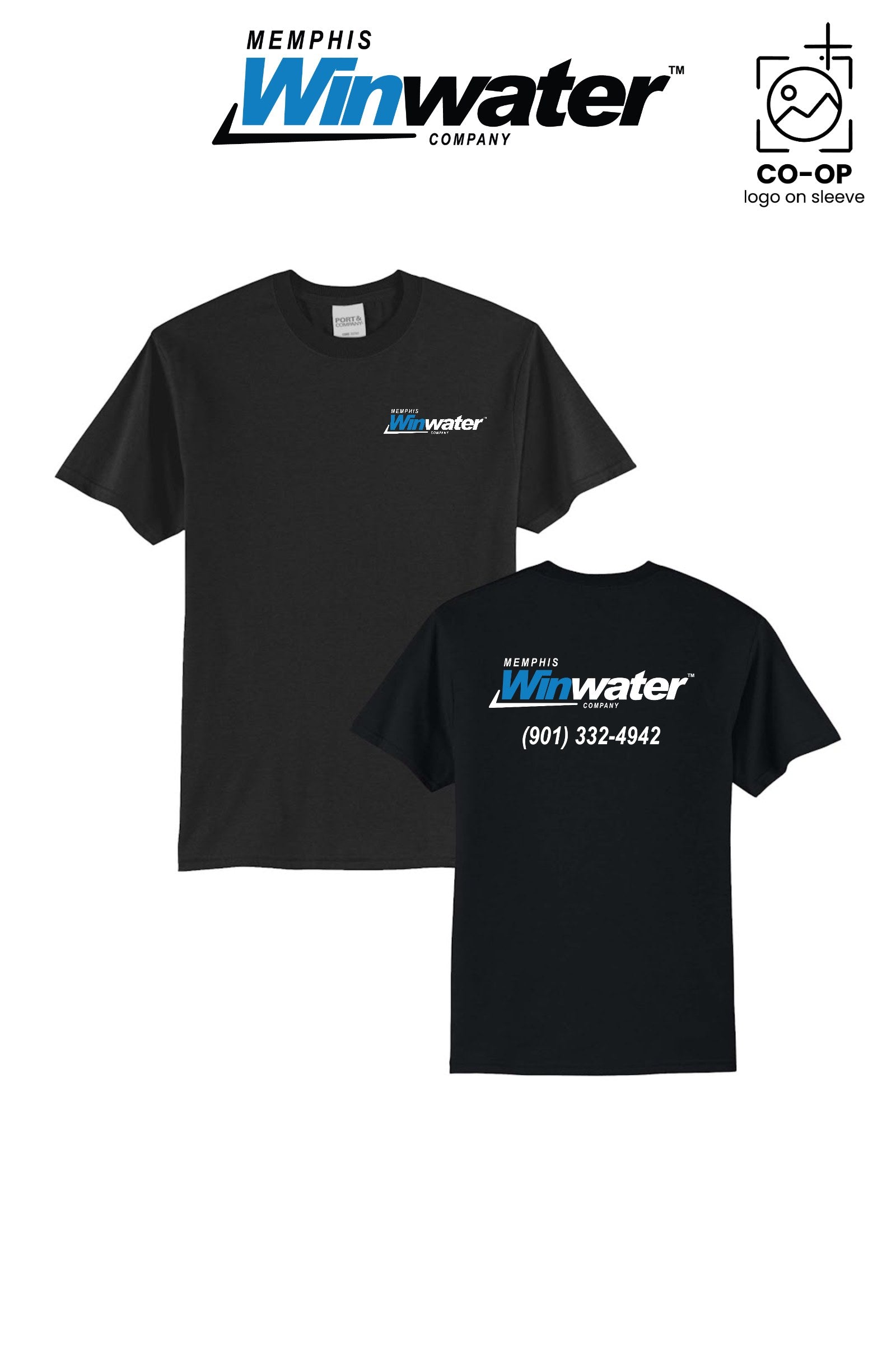 Port & Co™ Core Blend Tee - Memphis Winwater