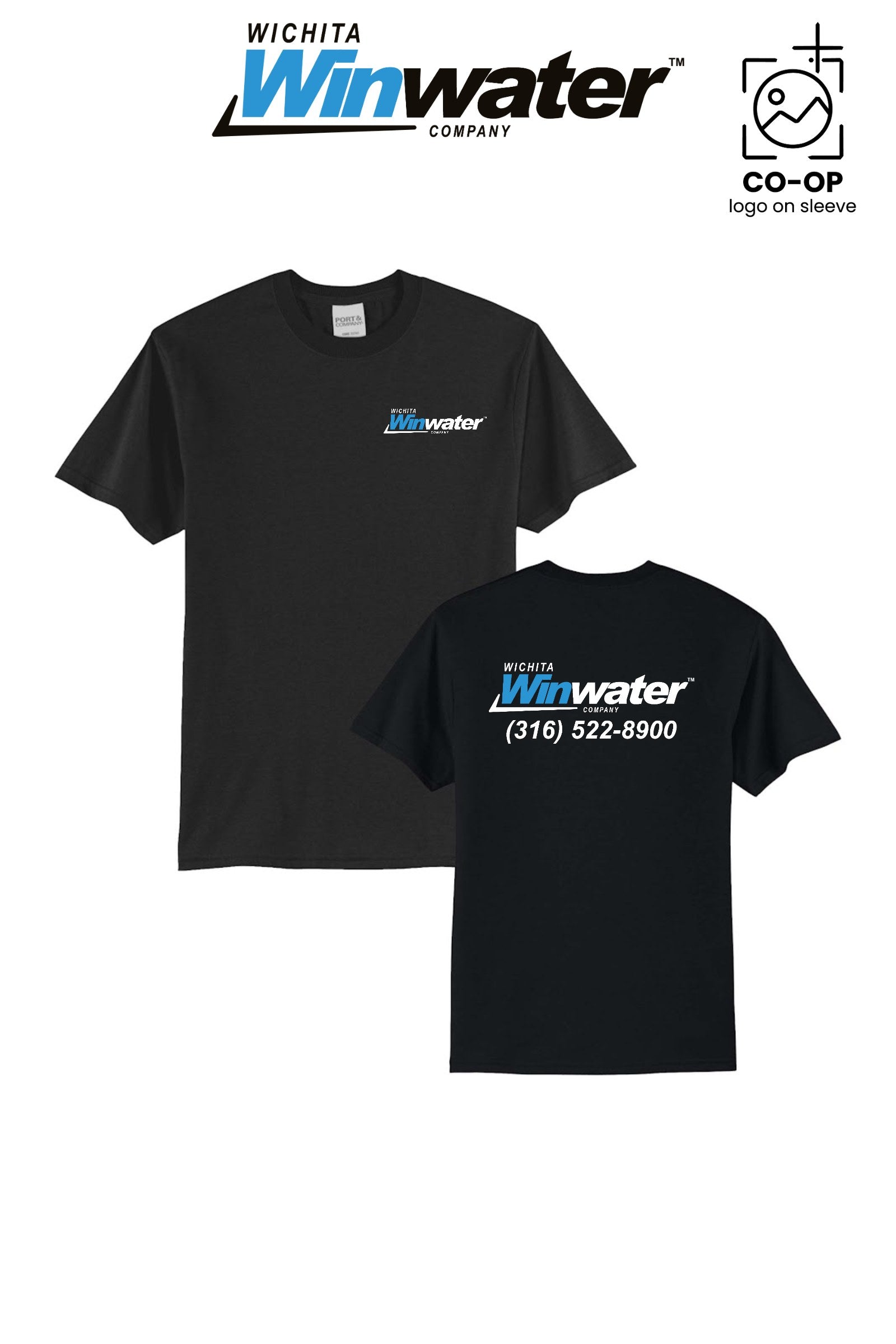 Port & Co™ Core Blend Tee - Wichita Winwater