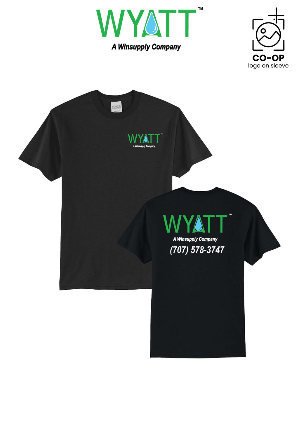 Port & Co™ Core Blend Tee - Wyatt Irrigation of Santa Rosa