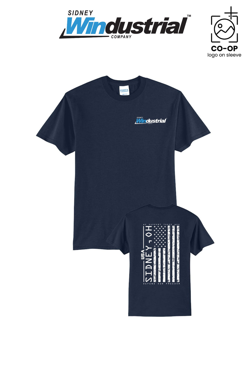 Port & Co™ Core Blend Tee - Sidney Windustrial