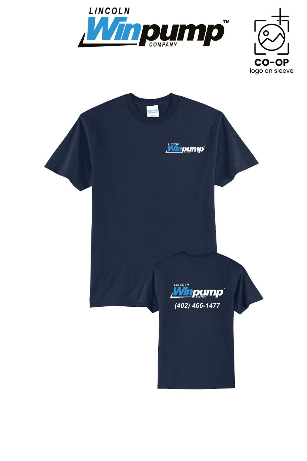 Port & Co™ Core Blend Tee - Lincoln Winpump