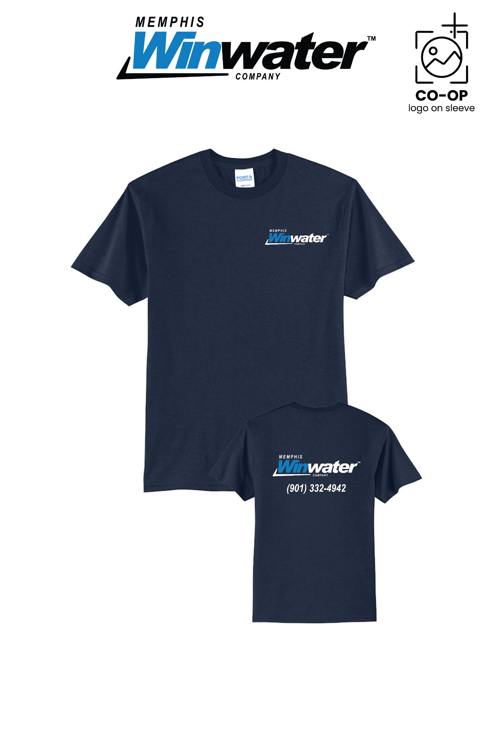 Port & Co™ Core Blend Tee - Memphis Winwater