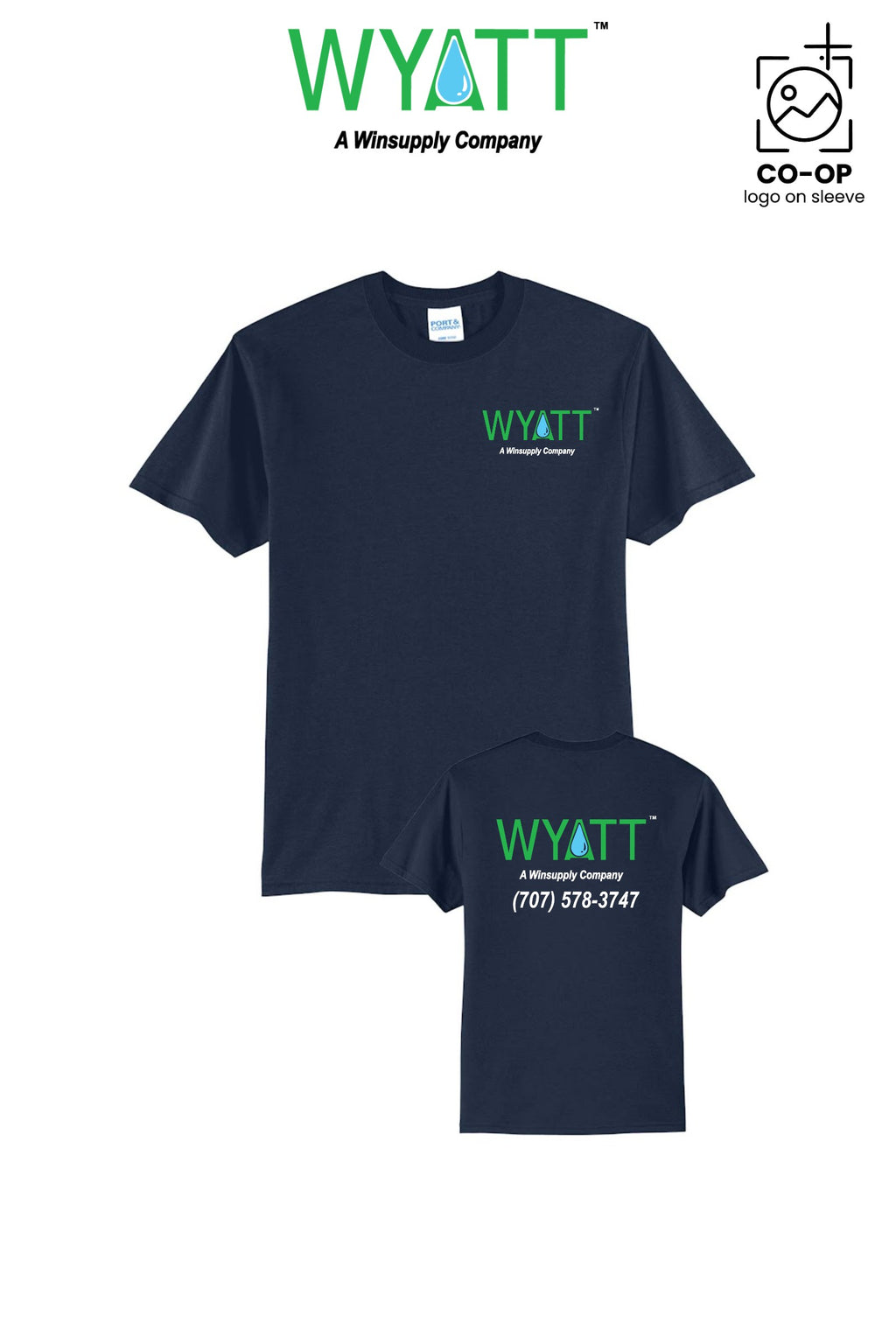 Port & Co™ Core Blend Tee - Wyatt Irrigation of Santa Rosa