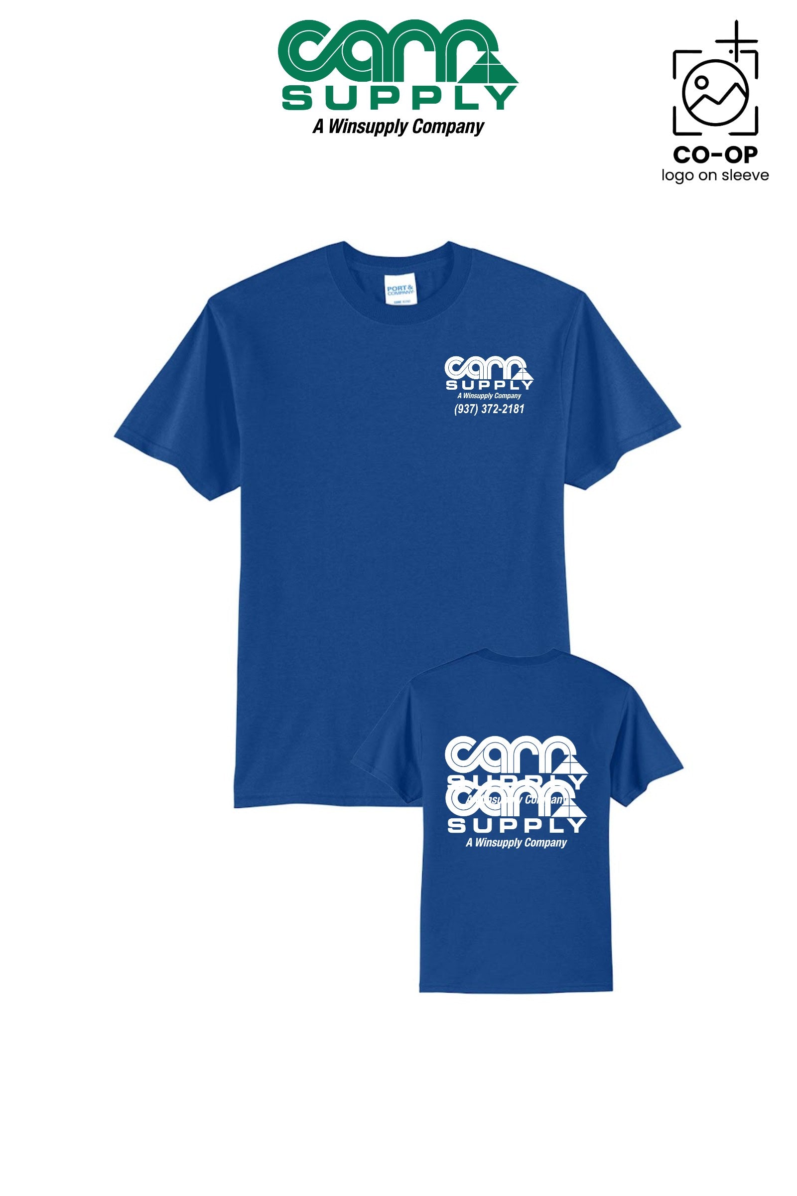 Port & Co™ Core Blend Tee - Carr Supply - Xenia