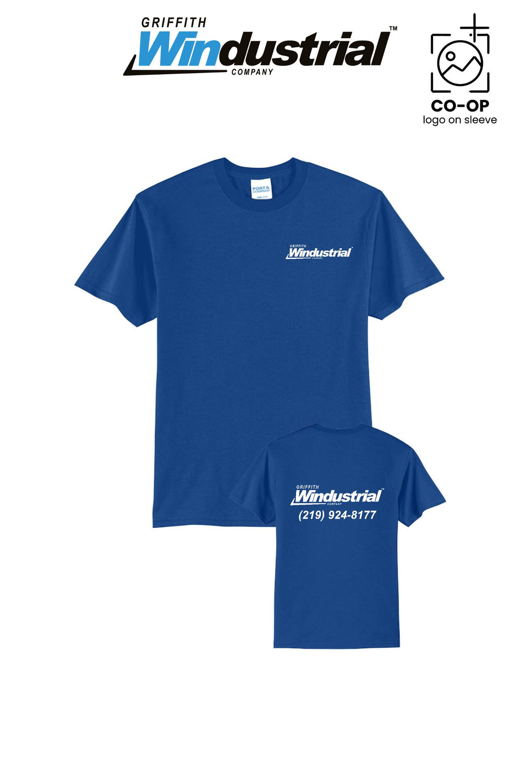 Port & Co™ Core Blend Tee - Griffith Windustrial