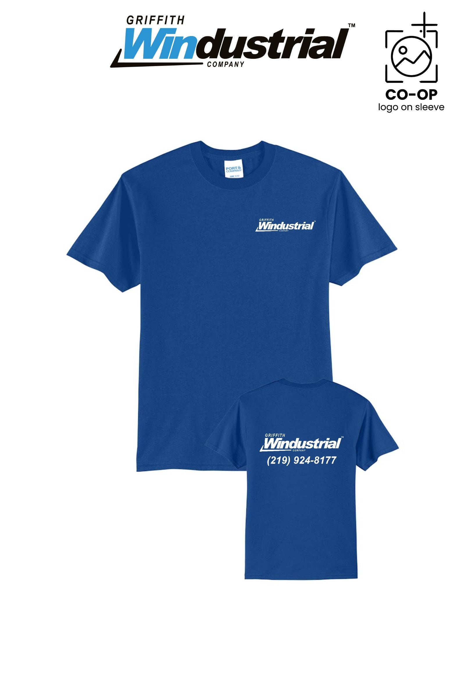 Port & Co™ Core Blend Tee - Griffith Windustrial