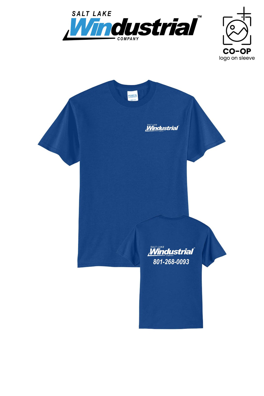 Port & Co™ Core Blend Tee - Salt Lake Windustrial