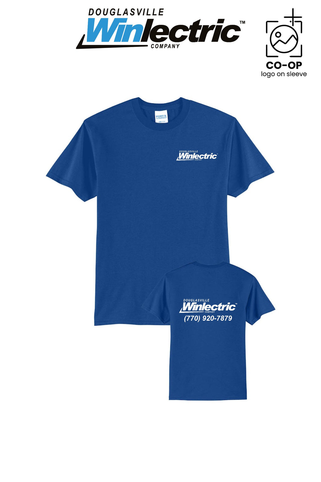 Port & Co™ Core Blend Tee - Douglasville Winlectric