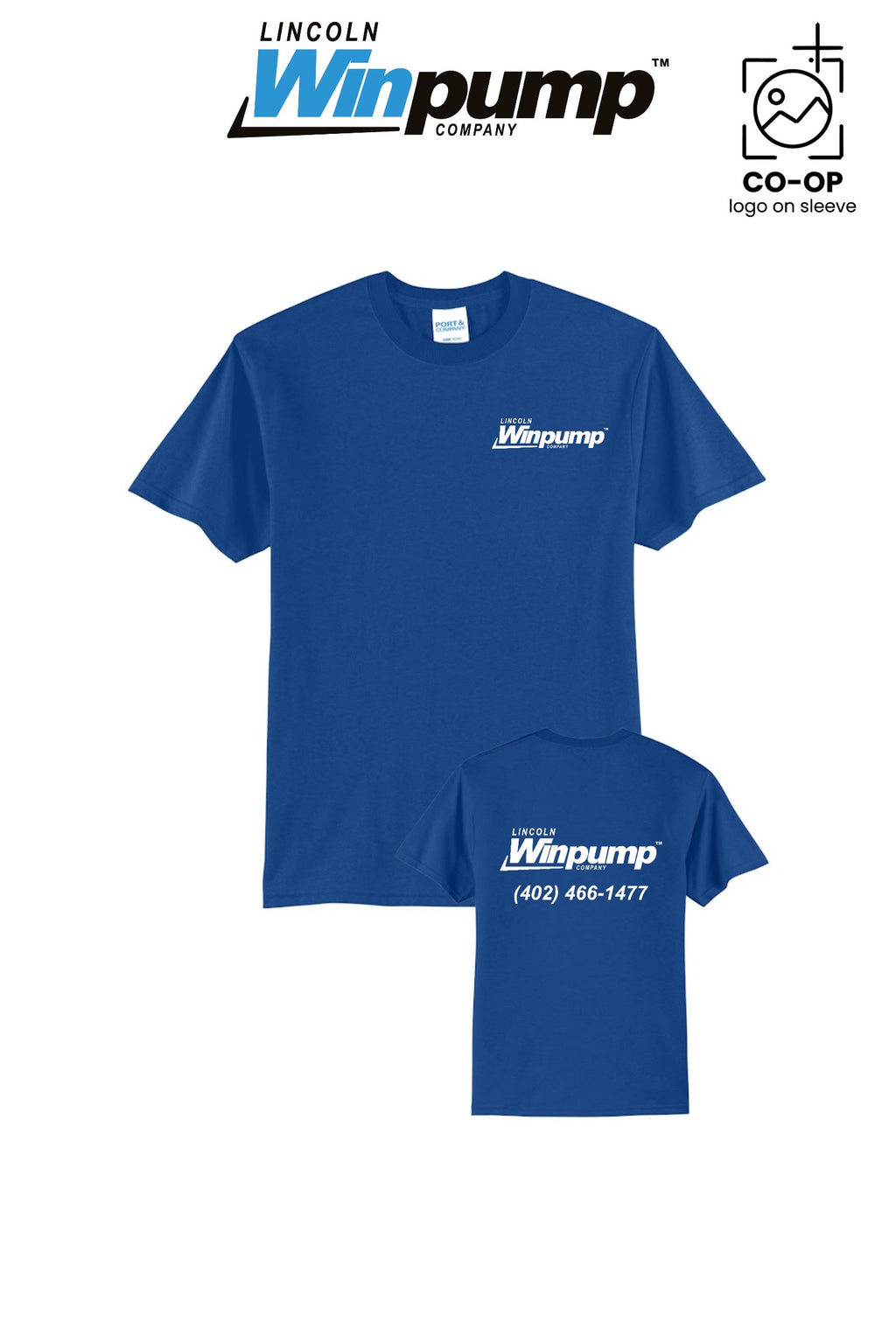 Port & Co™ Core Blend Tee - Lincoln Winpump