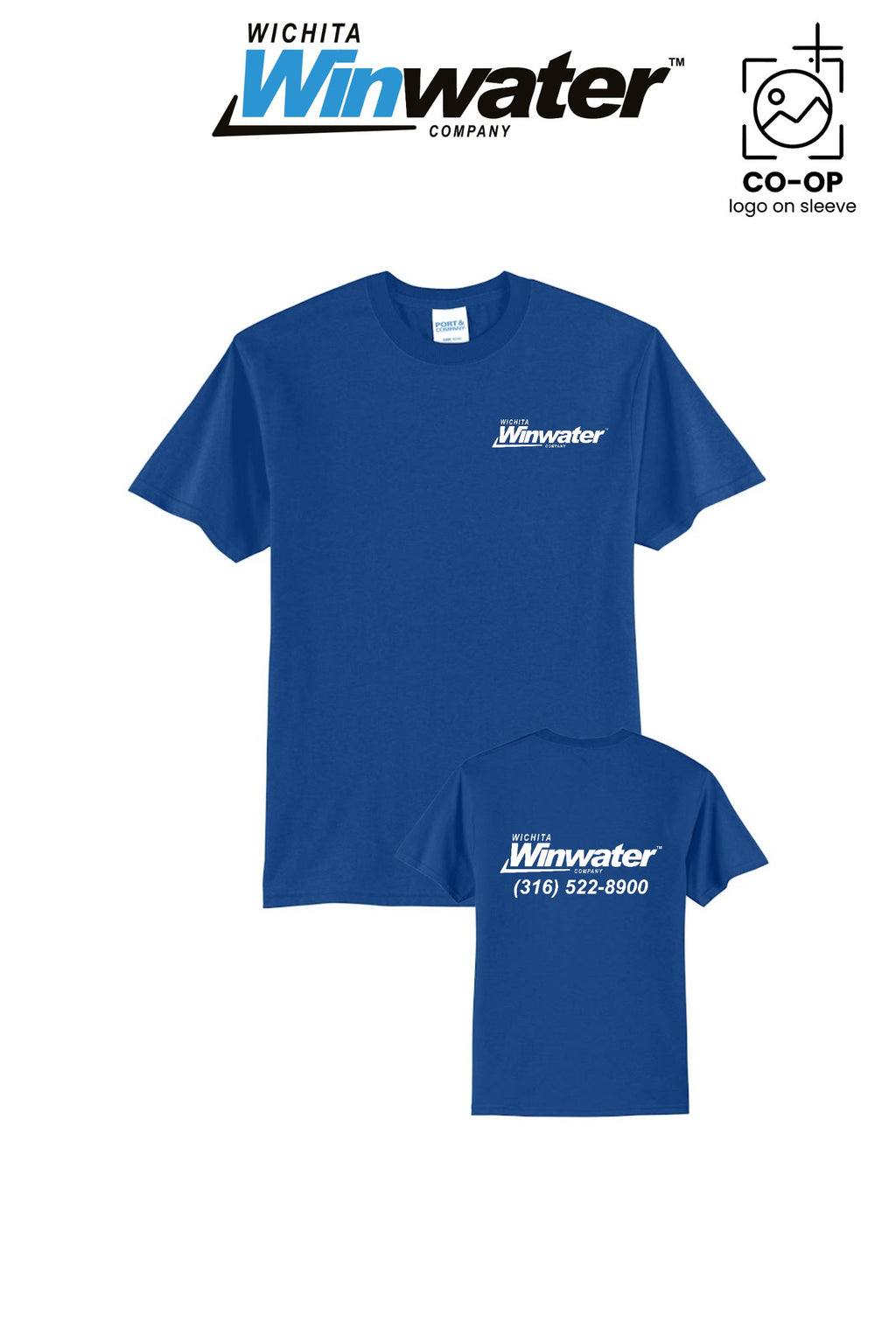 Port & Co™ Core Blend Tee - Wichita Winwater