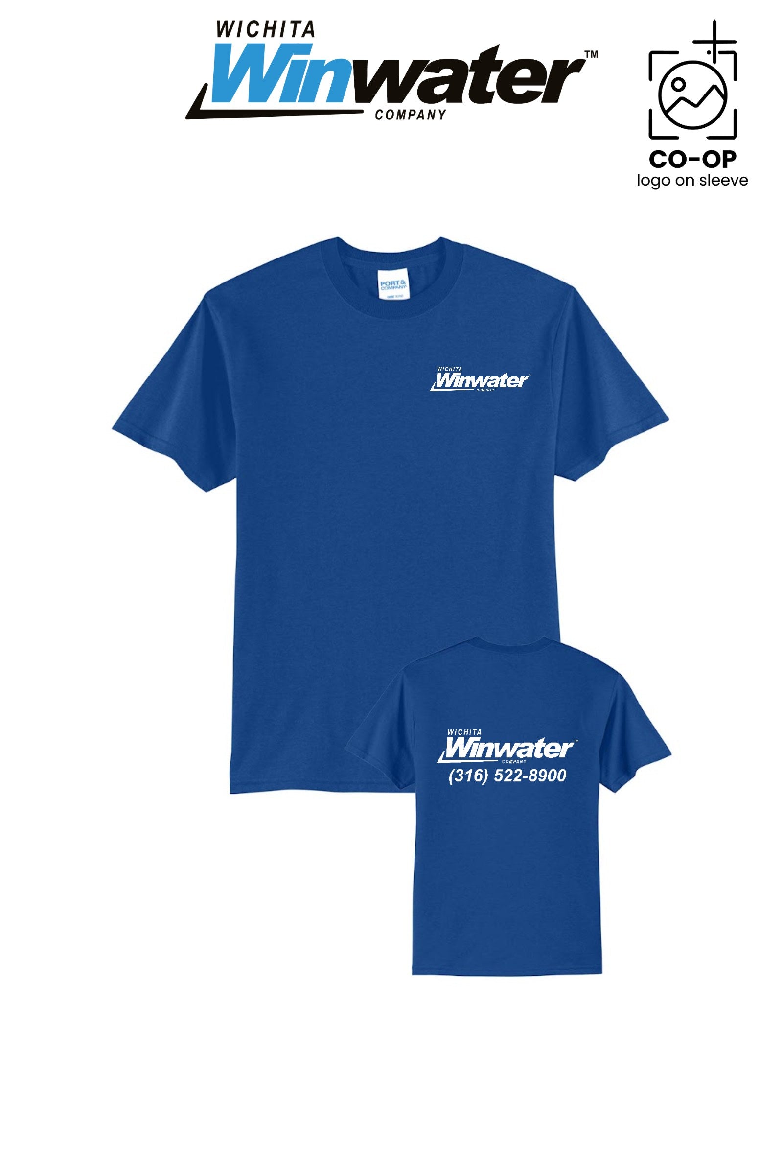 Port & Co™ Core Blend Tee - Wichita Winwater