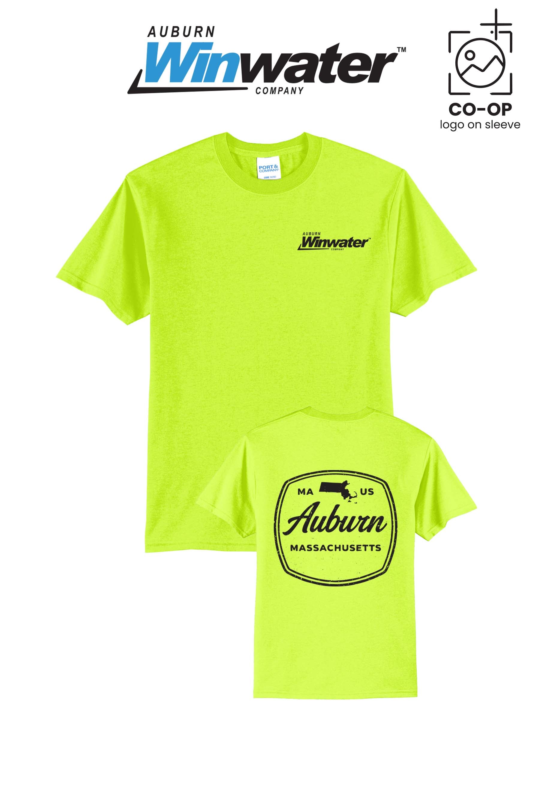 Port & Co™ Core Blend Tee - Auburn Winwater