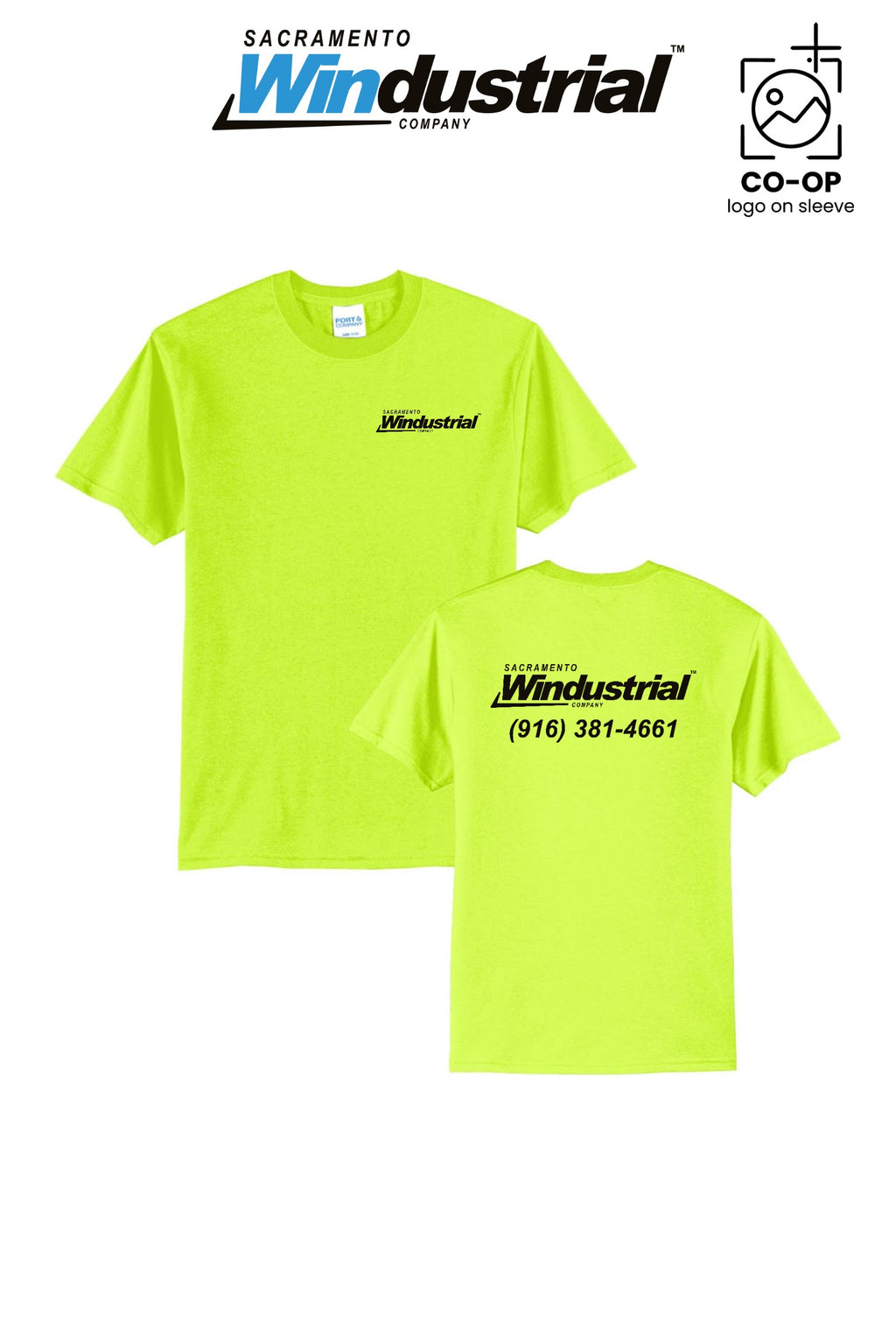 Port & Co™ Core Blend Tee - Sacramento Windustrial