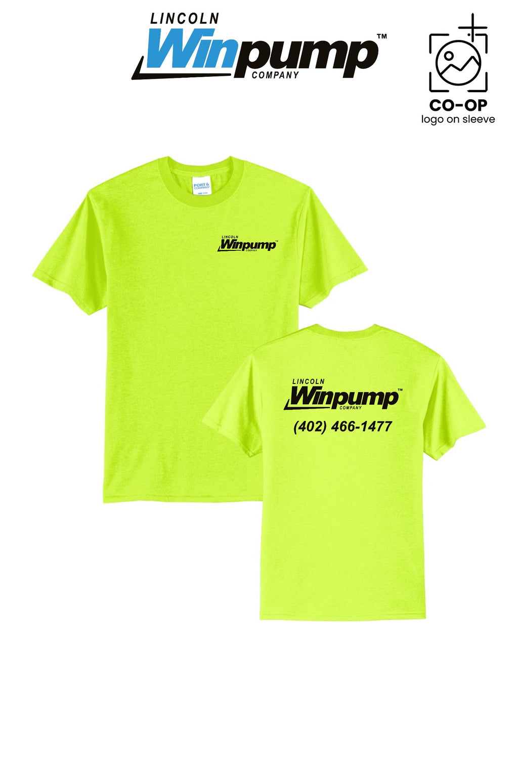 Port & Co™ Core Blend Tee - Lincoln Winpump