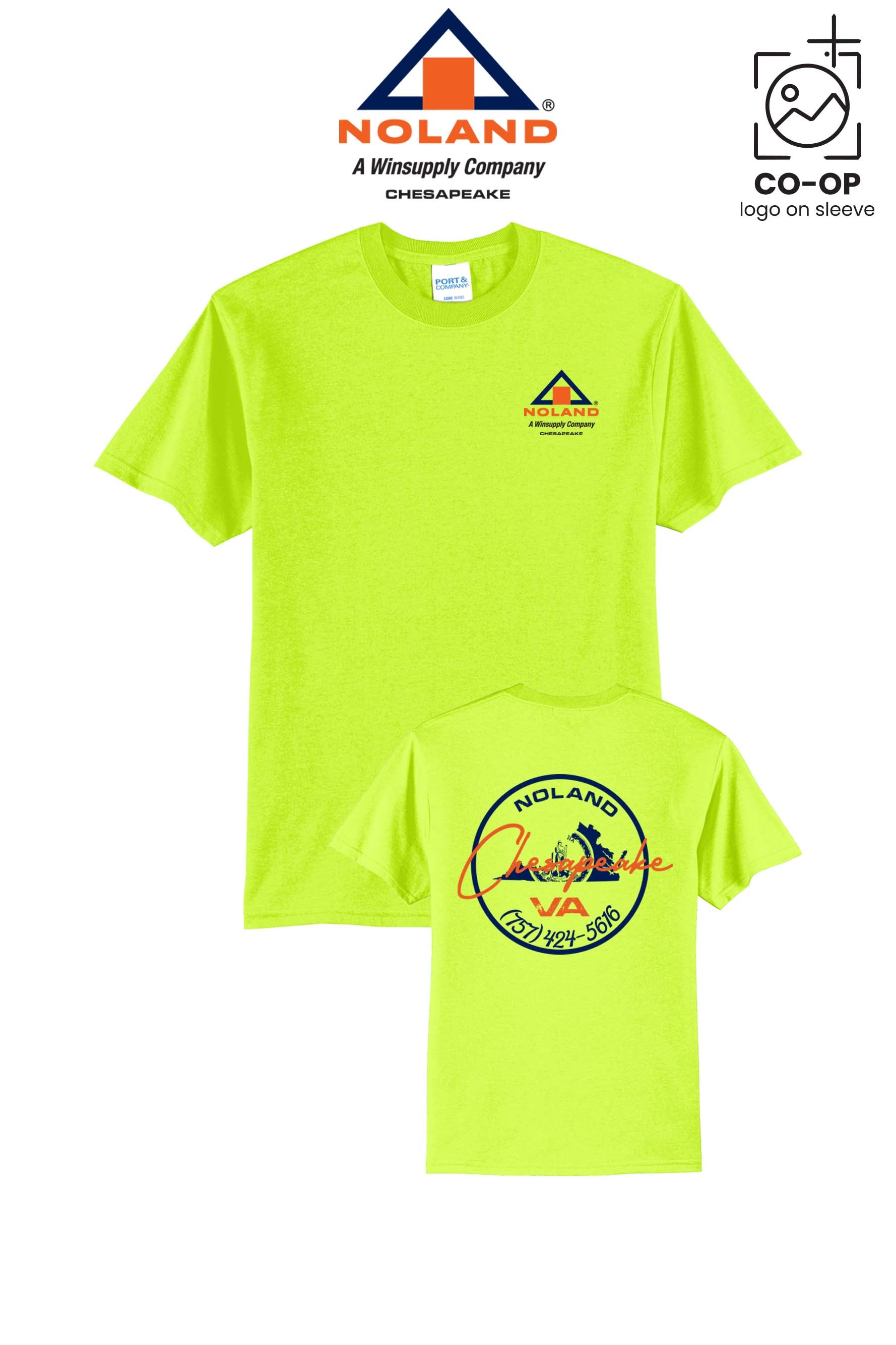 Port & Co™ Core Blend Tee - Noland Company Chesapeake