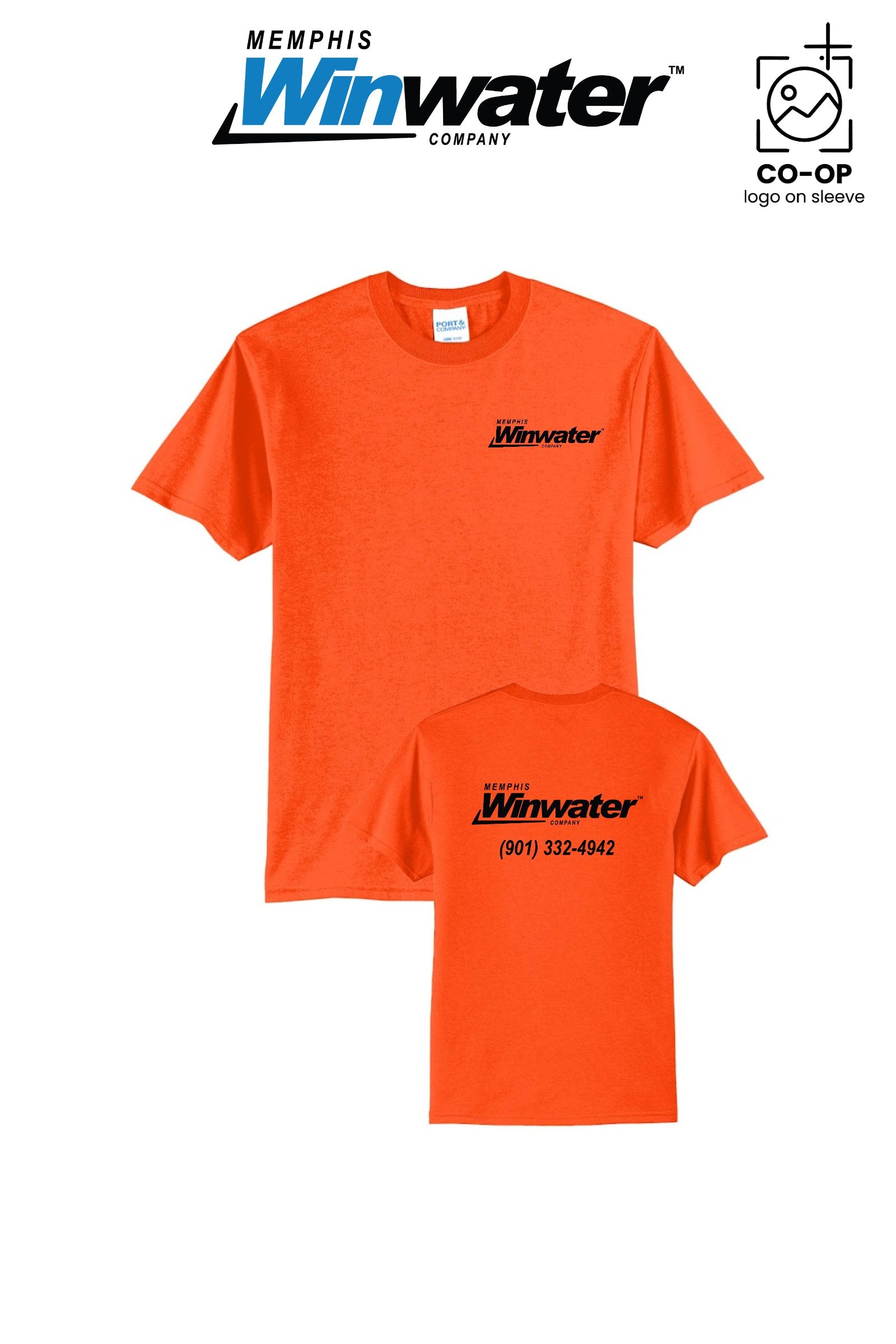 Port & Co™ Core Blend Tee - Memphis Winwater